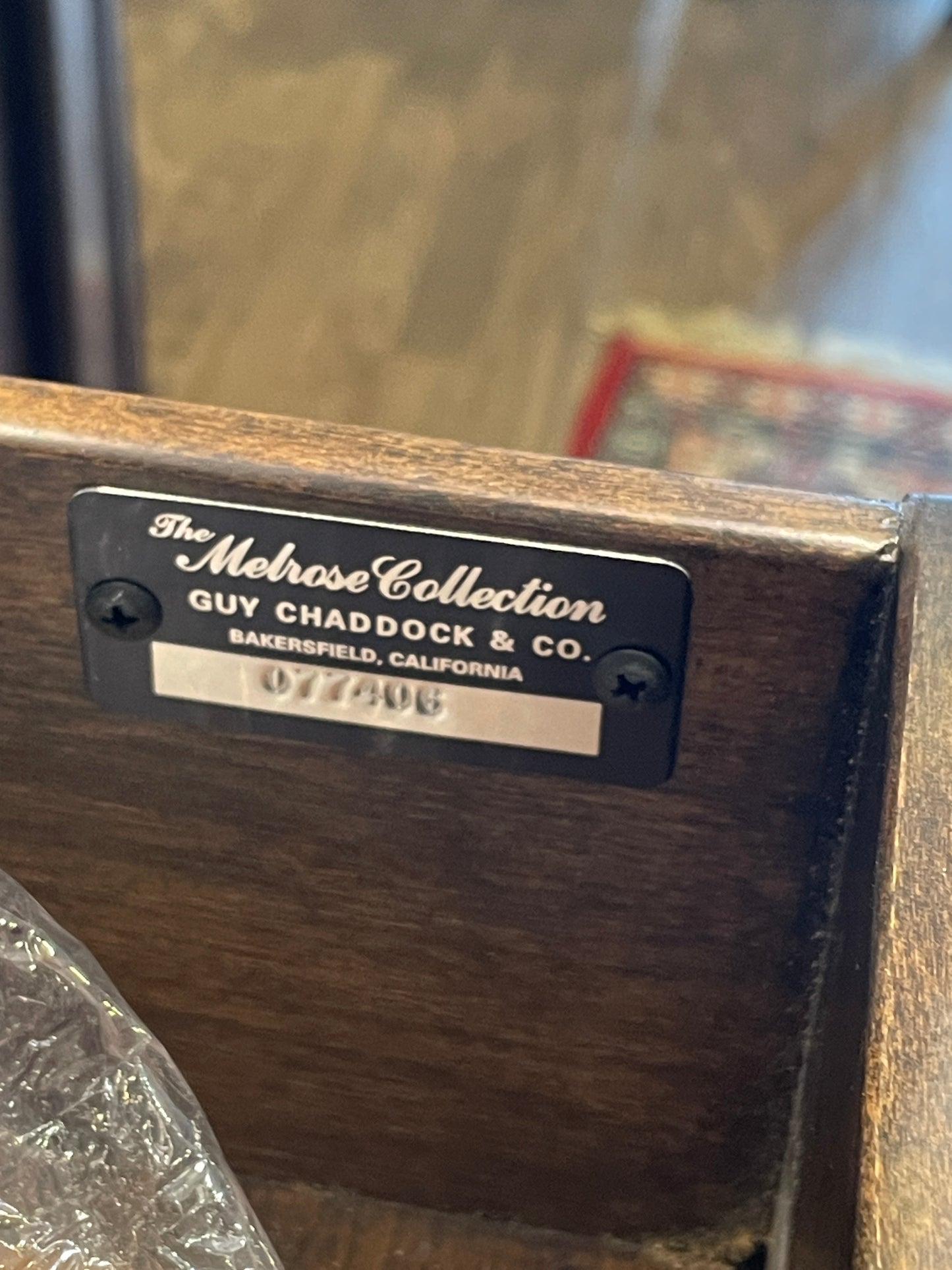 Guy Chaddock Melrose Breakfront AS IS (0ED003)