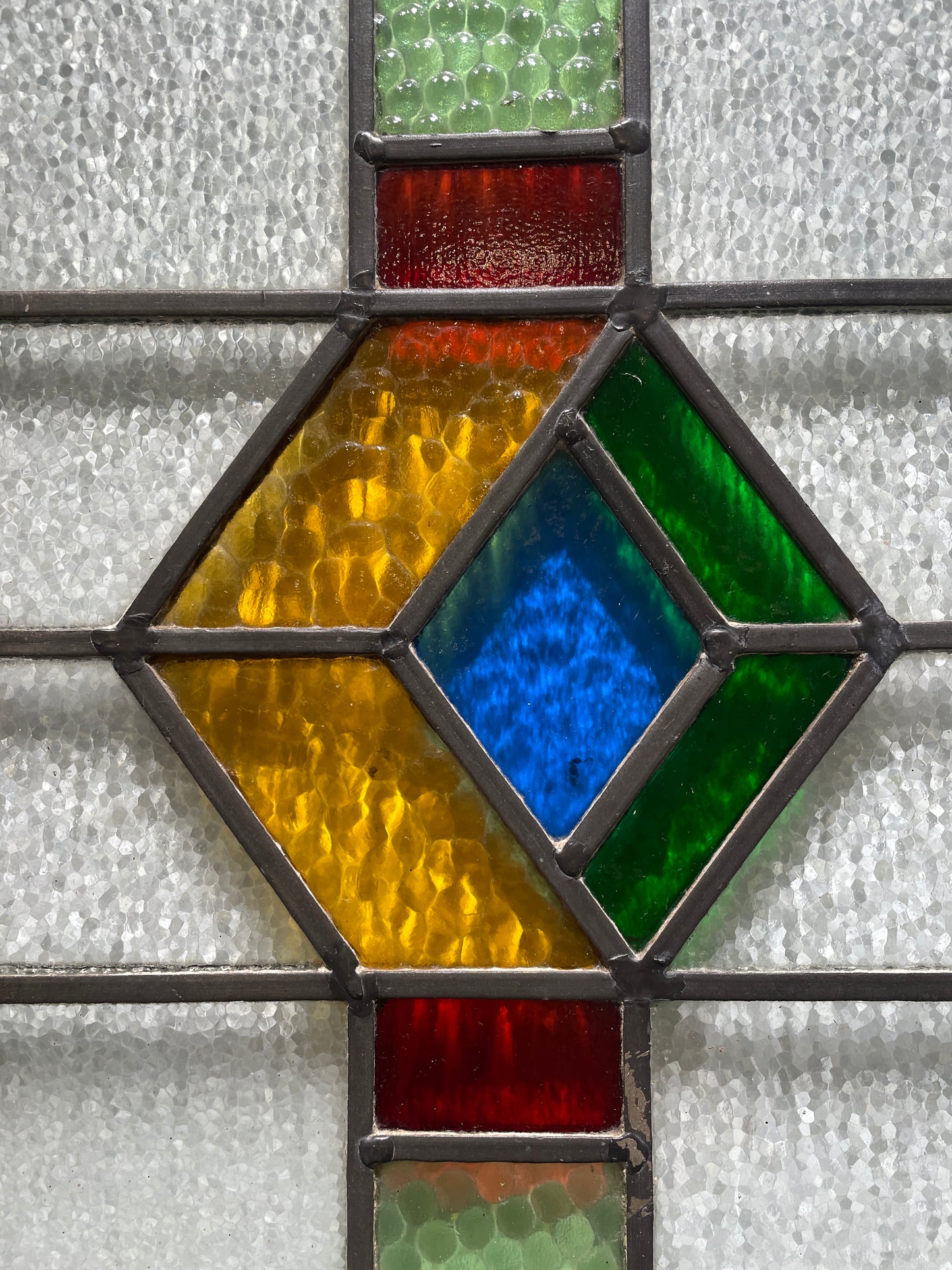 Leaded Stained Glass Window (0OW001)