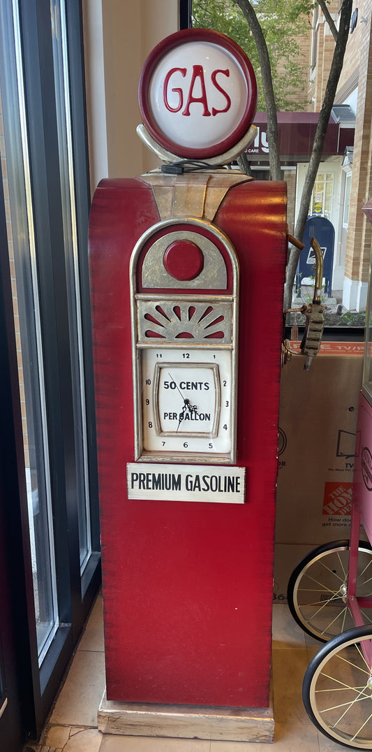 Gas Pump Bookcase AS IS