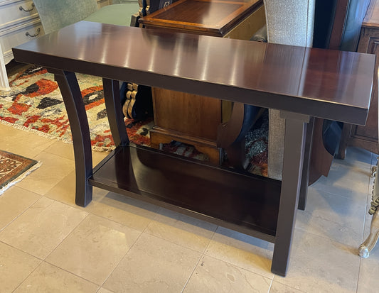Sherrill Modern Console in Espresso Finish