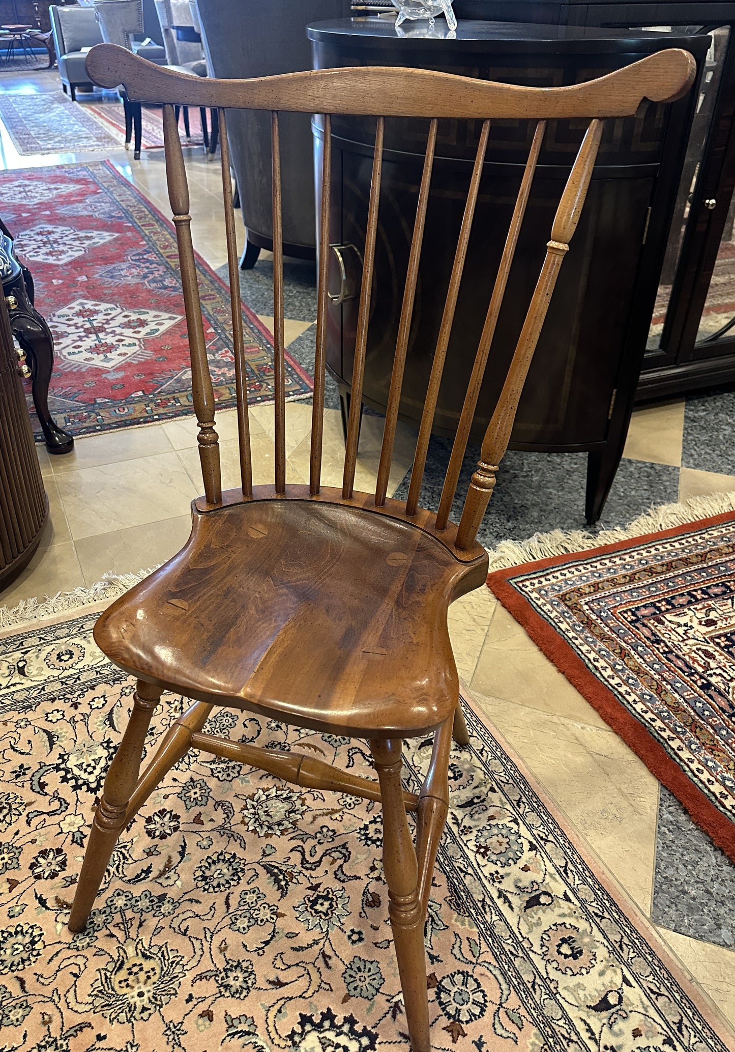 Set of 4 Wright Table Company Windsor Chairs (0C401F)
