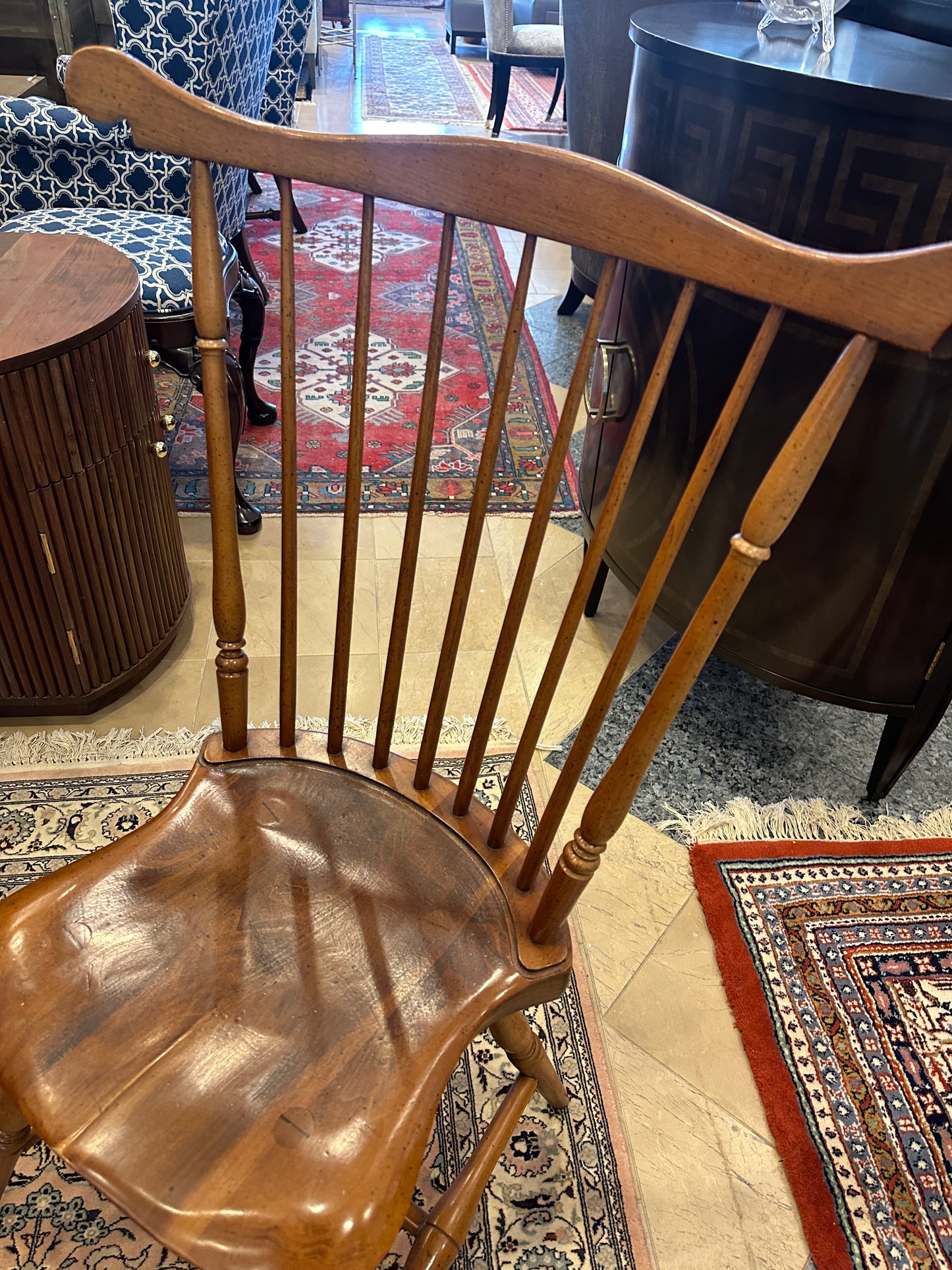 Set of 4 Wright Table Company Windsor Chairs (0C401F)