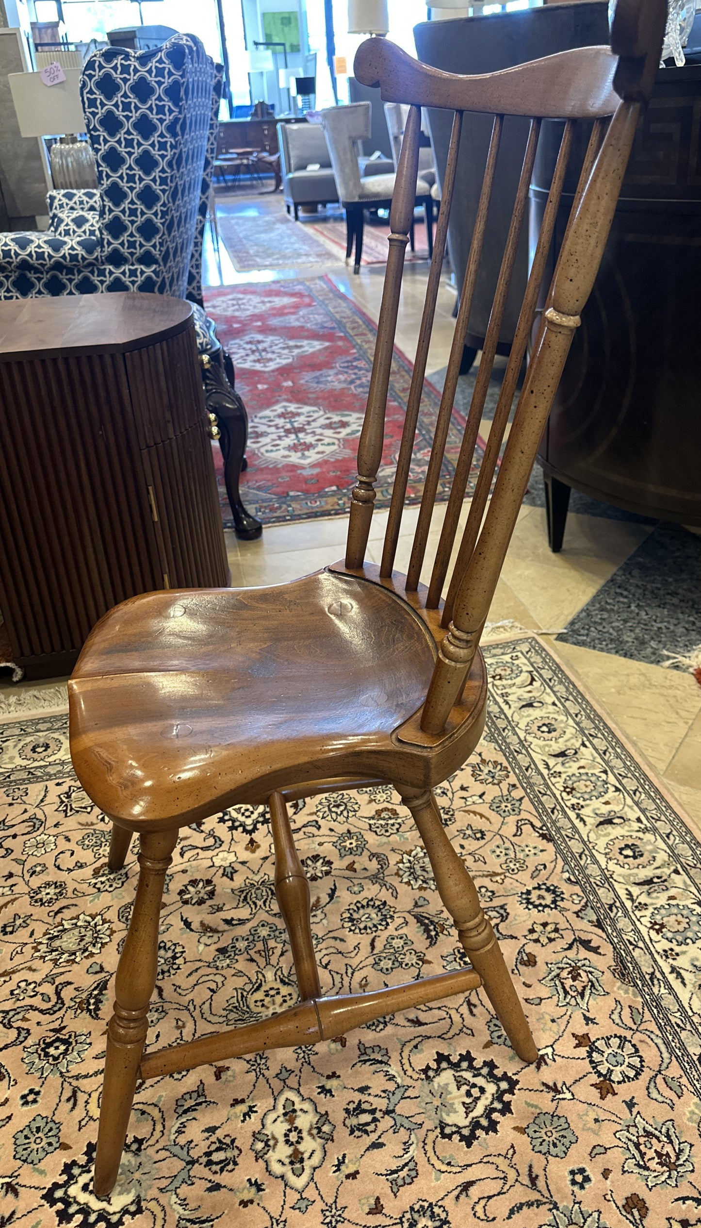 Set of 4 Wright Table Company Windsor Chairs (0C401F)