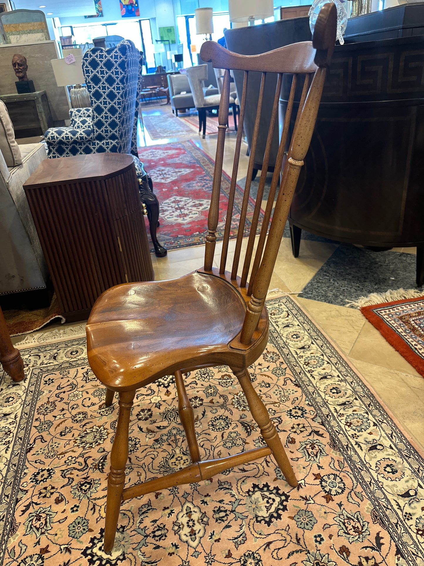 Set of 4 Wright Table Company Windsor Chairs (0C401F)