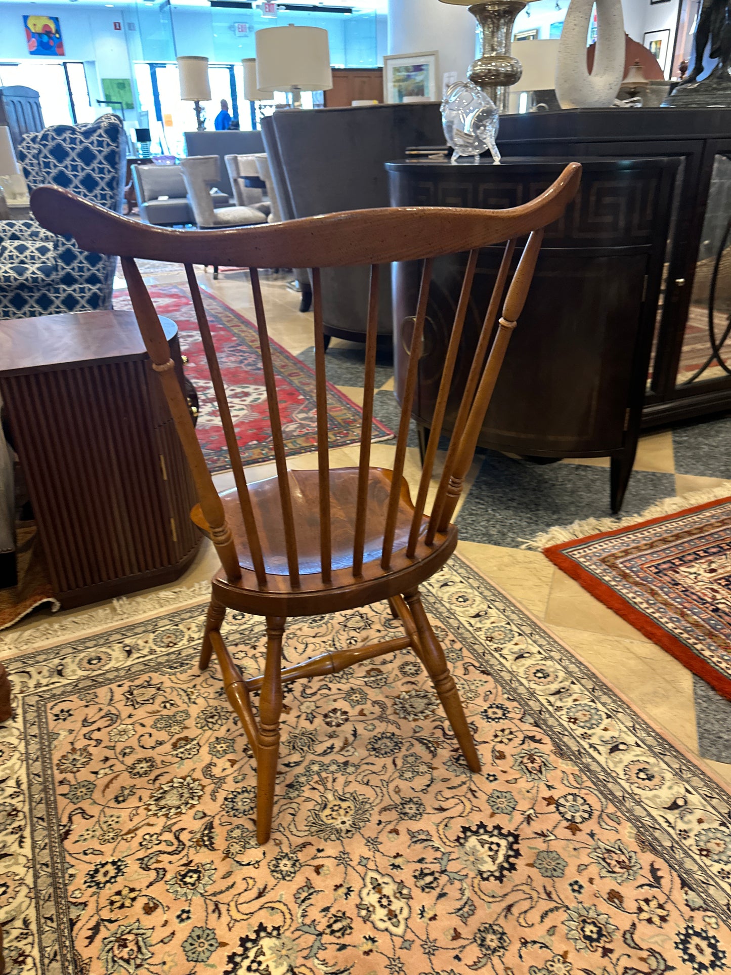 Set of 4 Wright Table Company Windsor Chairs (0C401F)