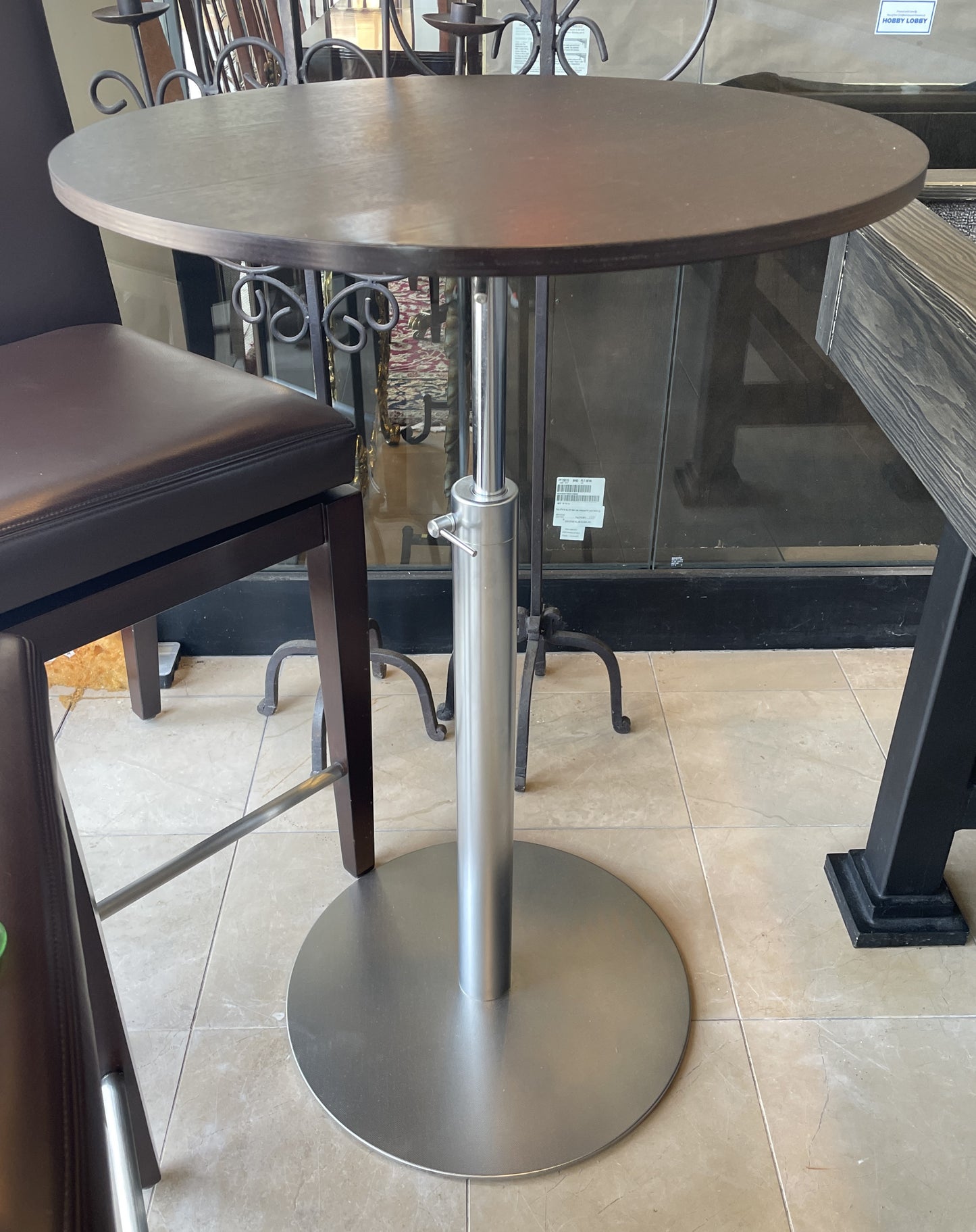 Lapalma Brio Bistrot Adjustable Table in Walnut (0OU00N)