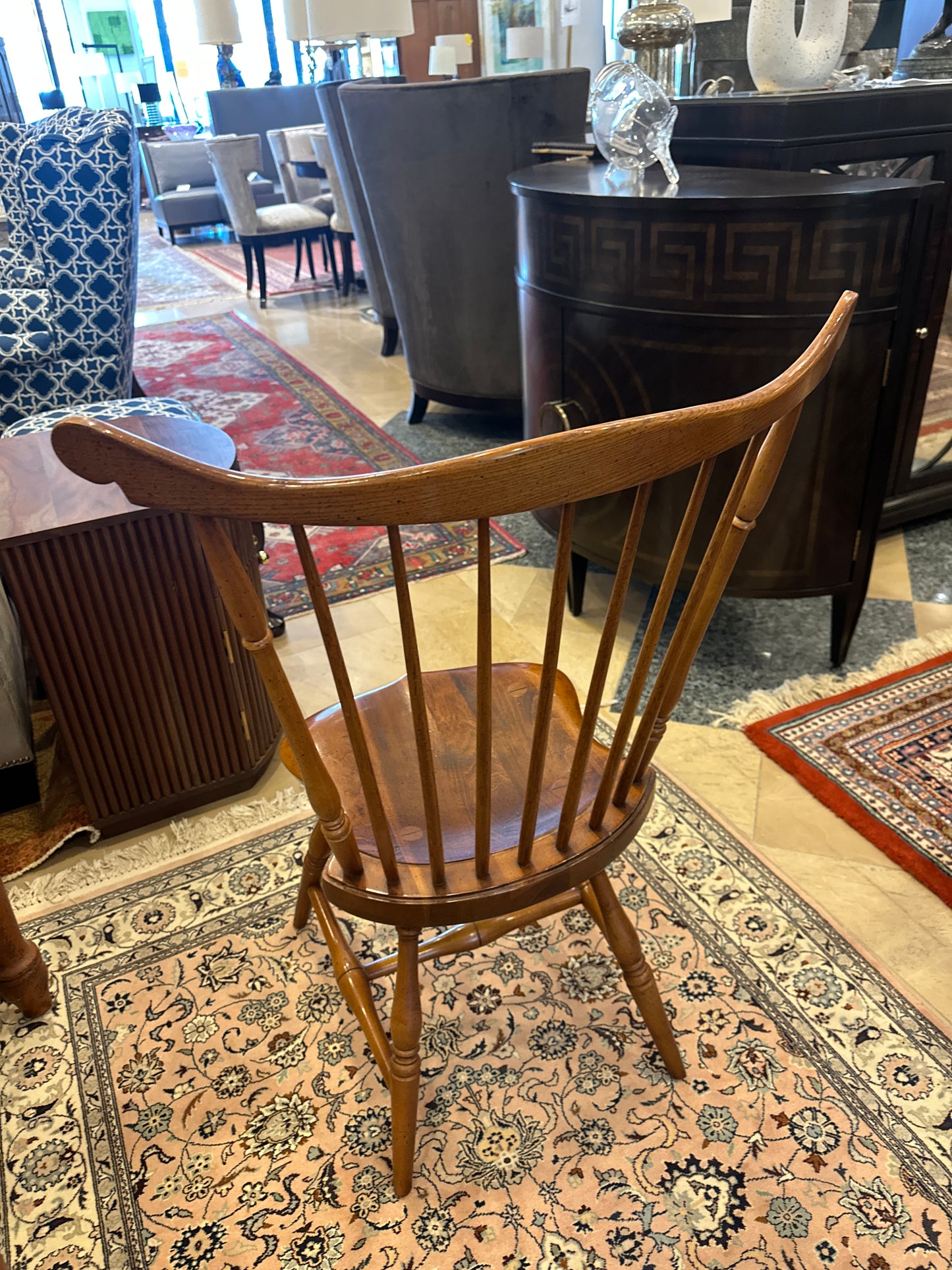 Set of 4 Wright Table Company Windsor Chairs (0C401F)