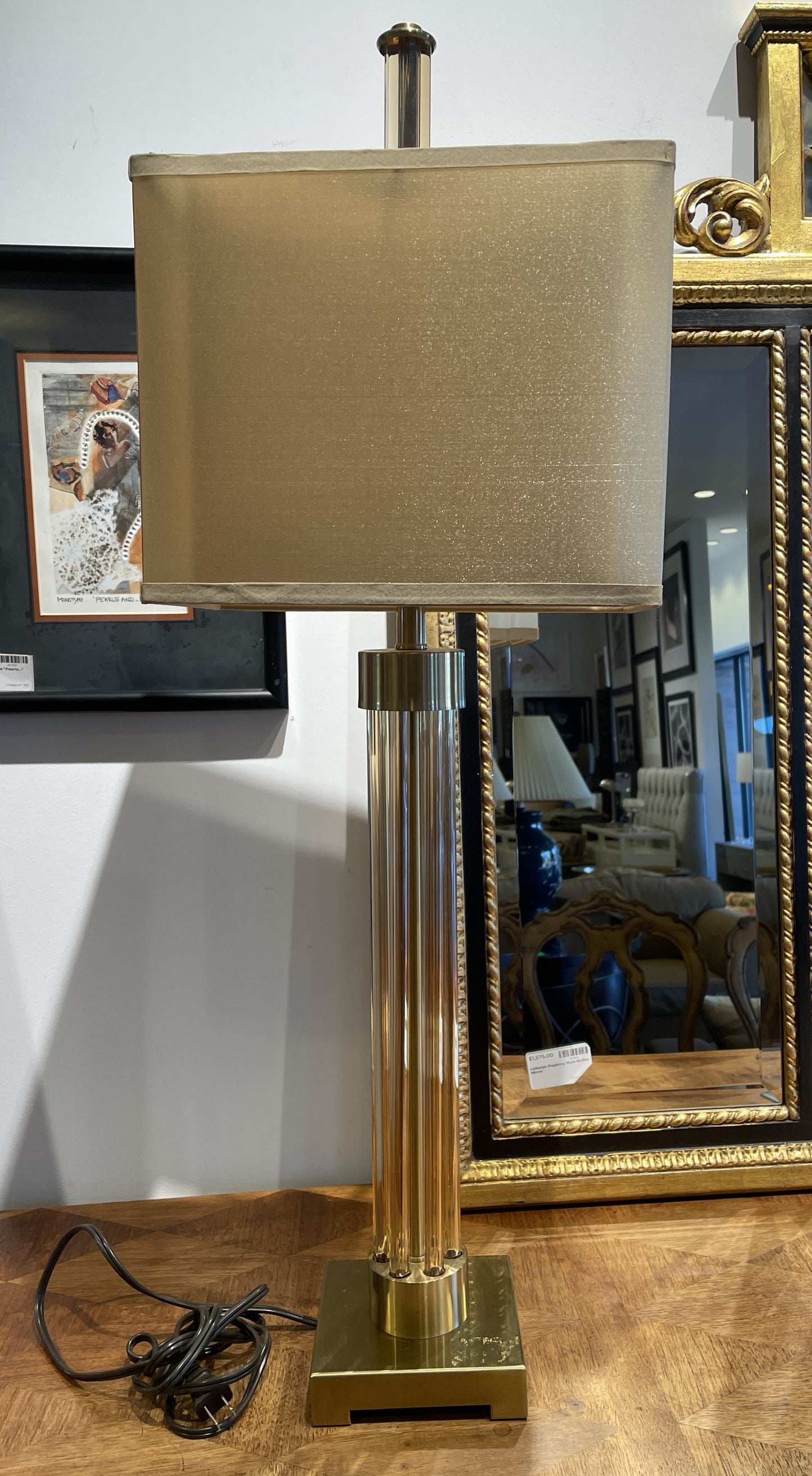 Uttermost Glass Tube Lamp (0L701E)