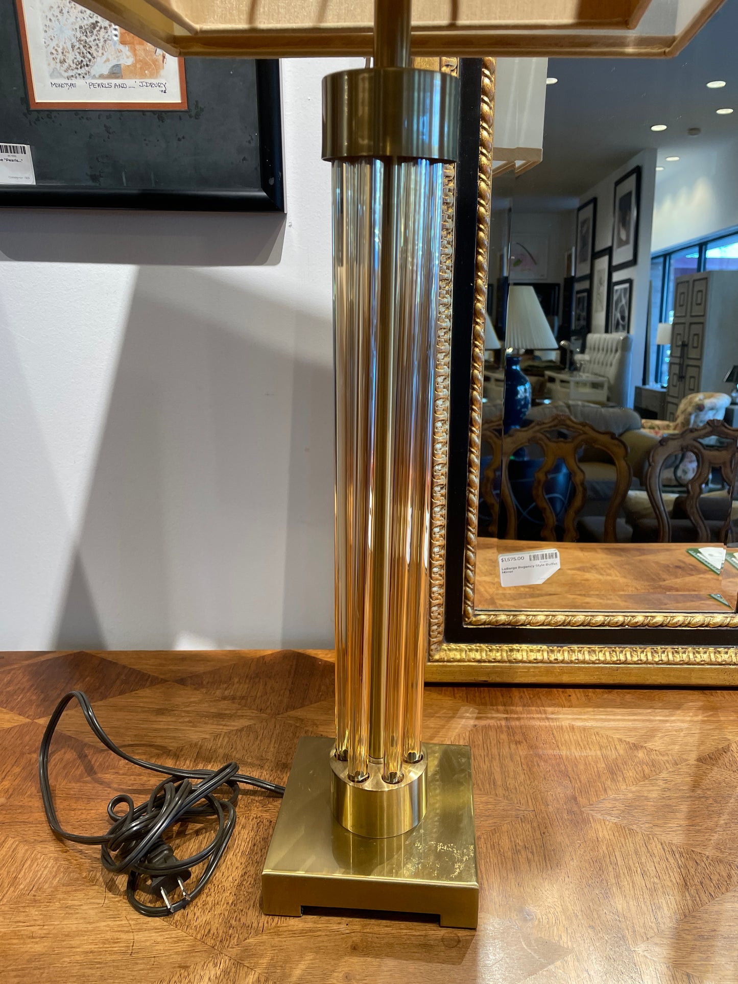 Uttermost Glass Tube Lamp (0L701E)