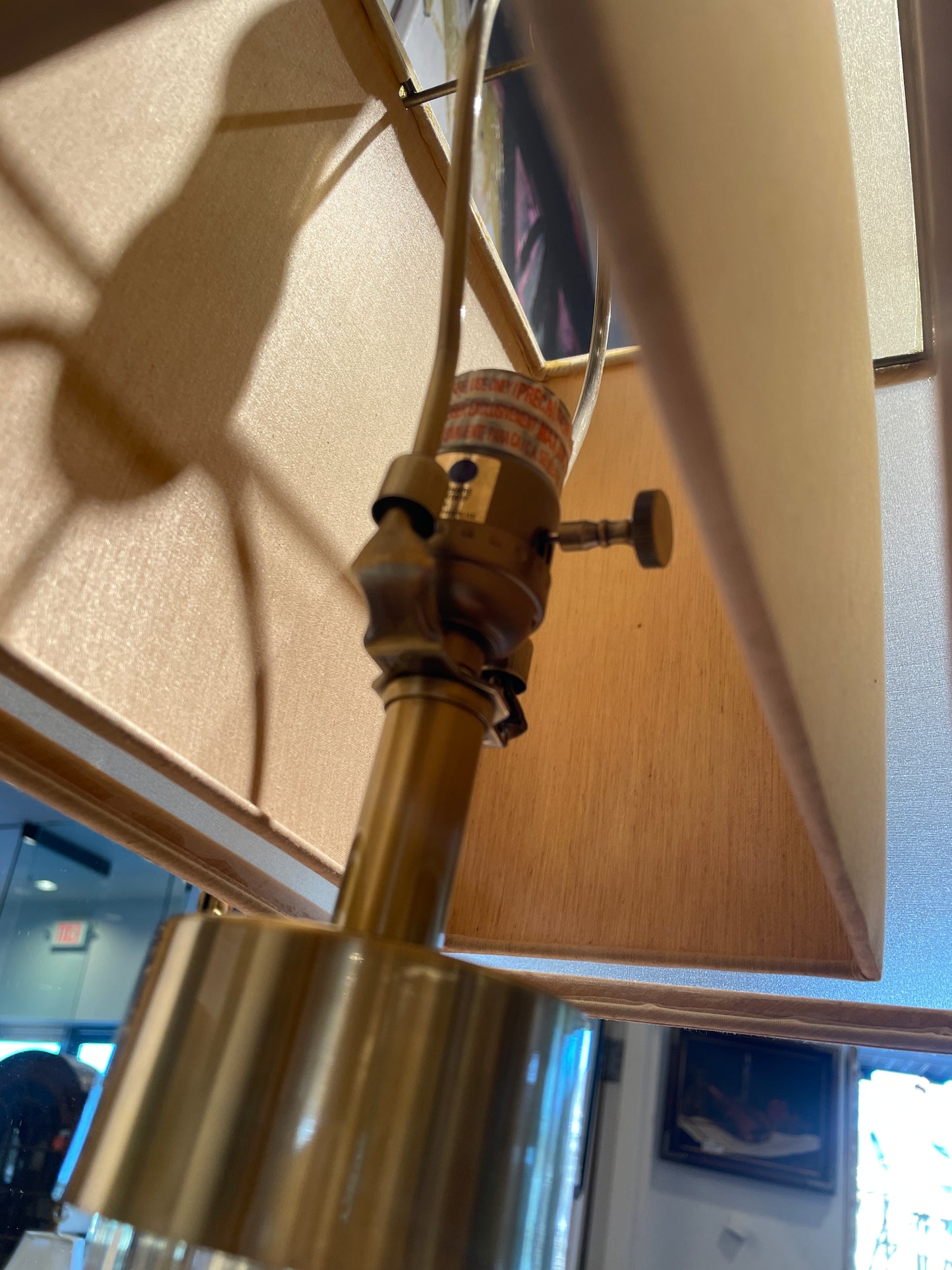 Uttermost Glass Tube Lamp (0L701E)