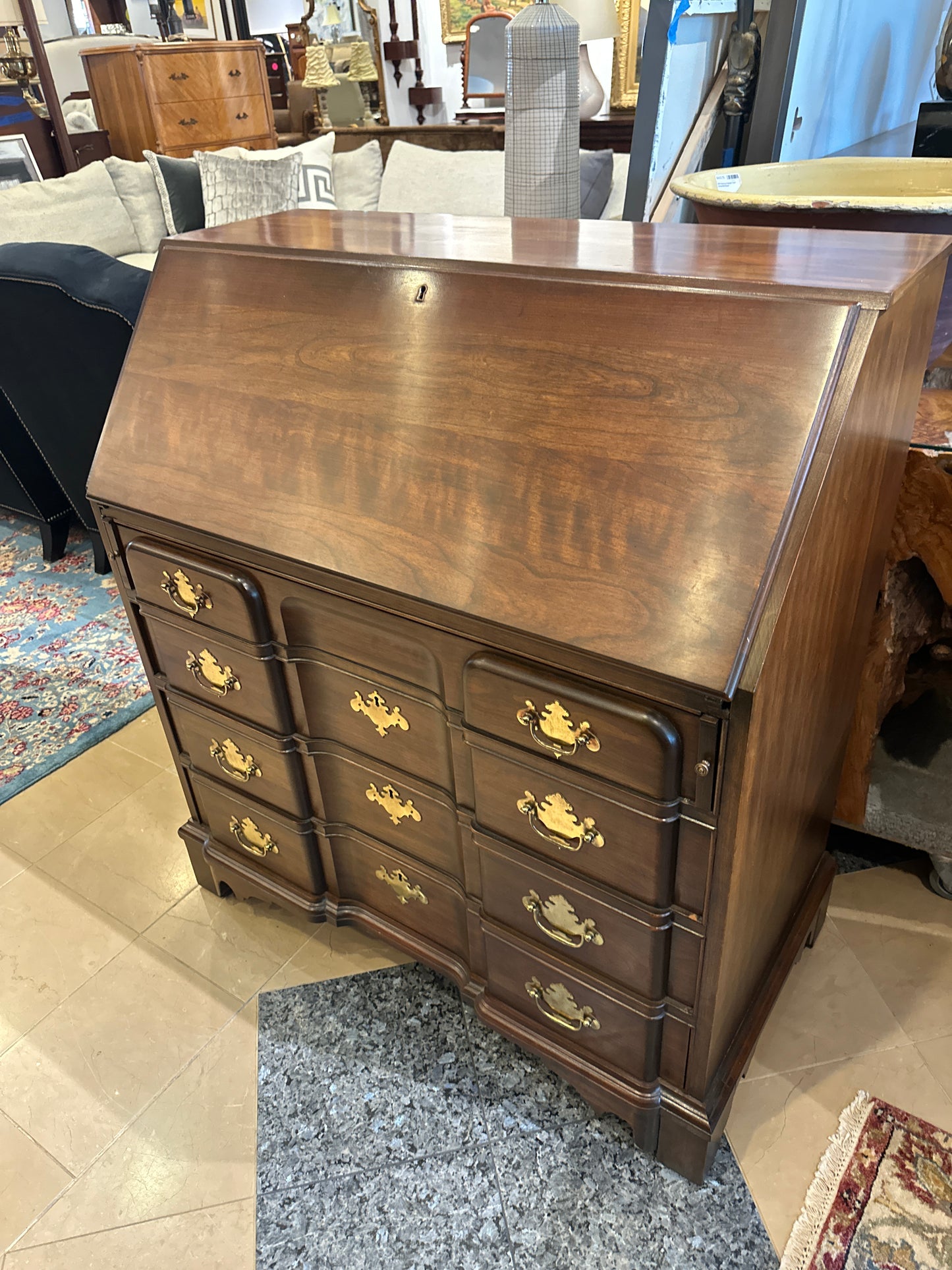 Pennsylvania House Block Slant Front Desk (0C401Q)