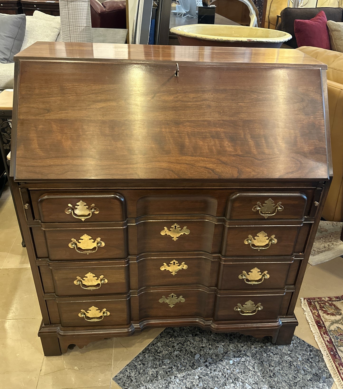 Pennsylvania House Block Slant Front Desk (0C401Q)