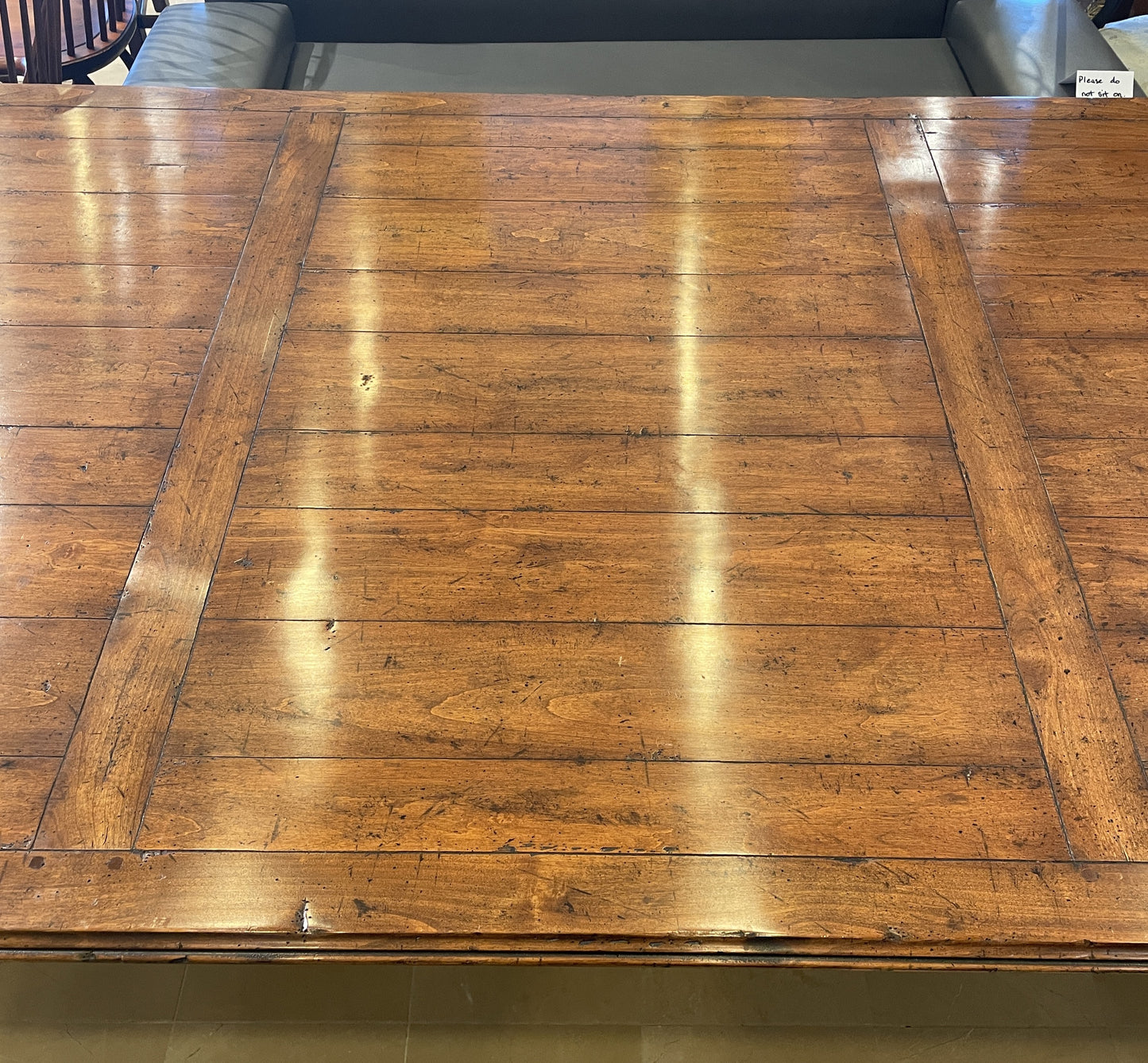 Guy Chaddock Melrose Place Plank Dining Table (0ED00C)