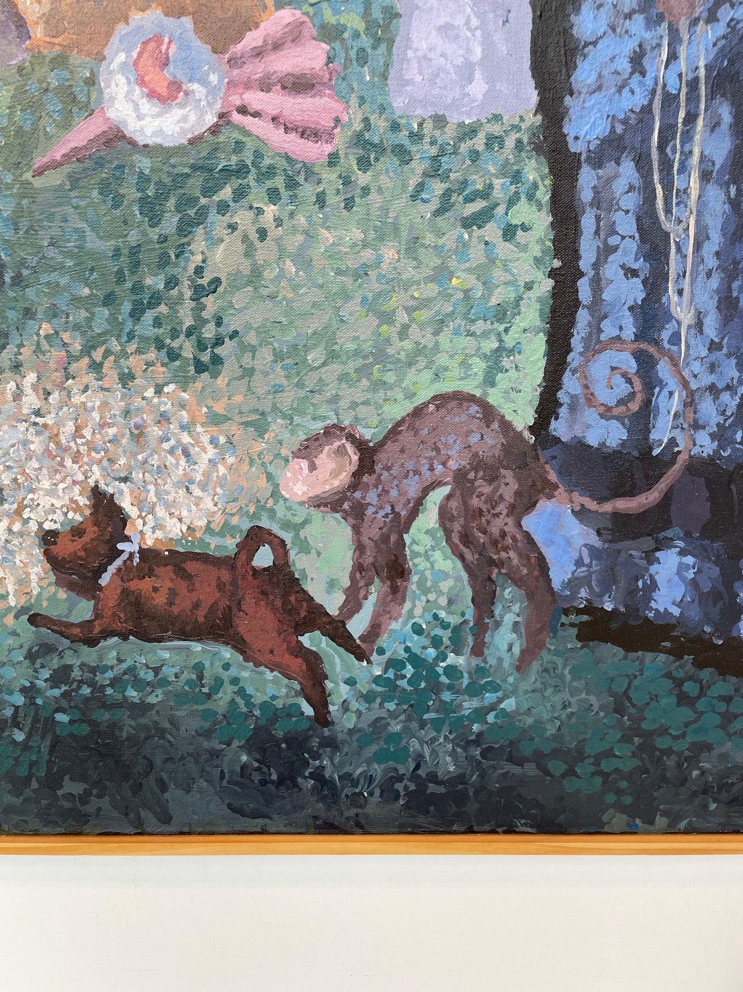 Georges Seurat "A Sunday Afternoon..." Painting on Canvas Reproduction (20573)