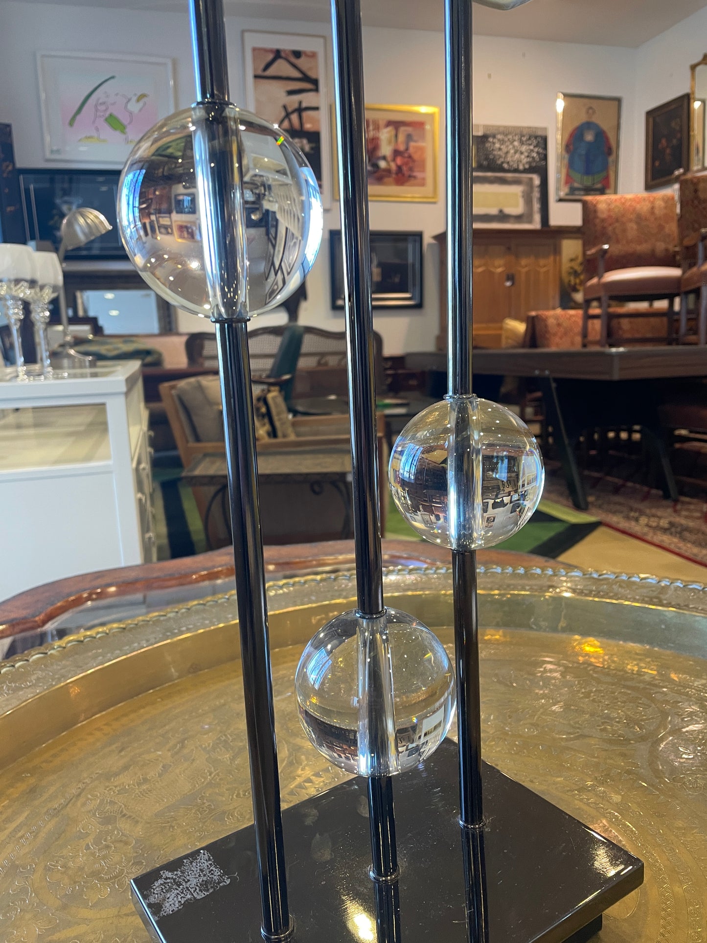 Uttermost Rodeshia Table Lamp with Three Globes (0L701M)