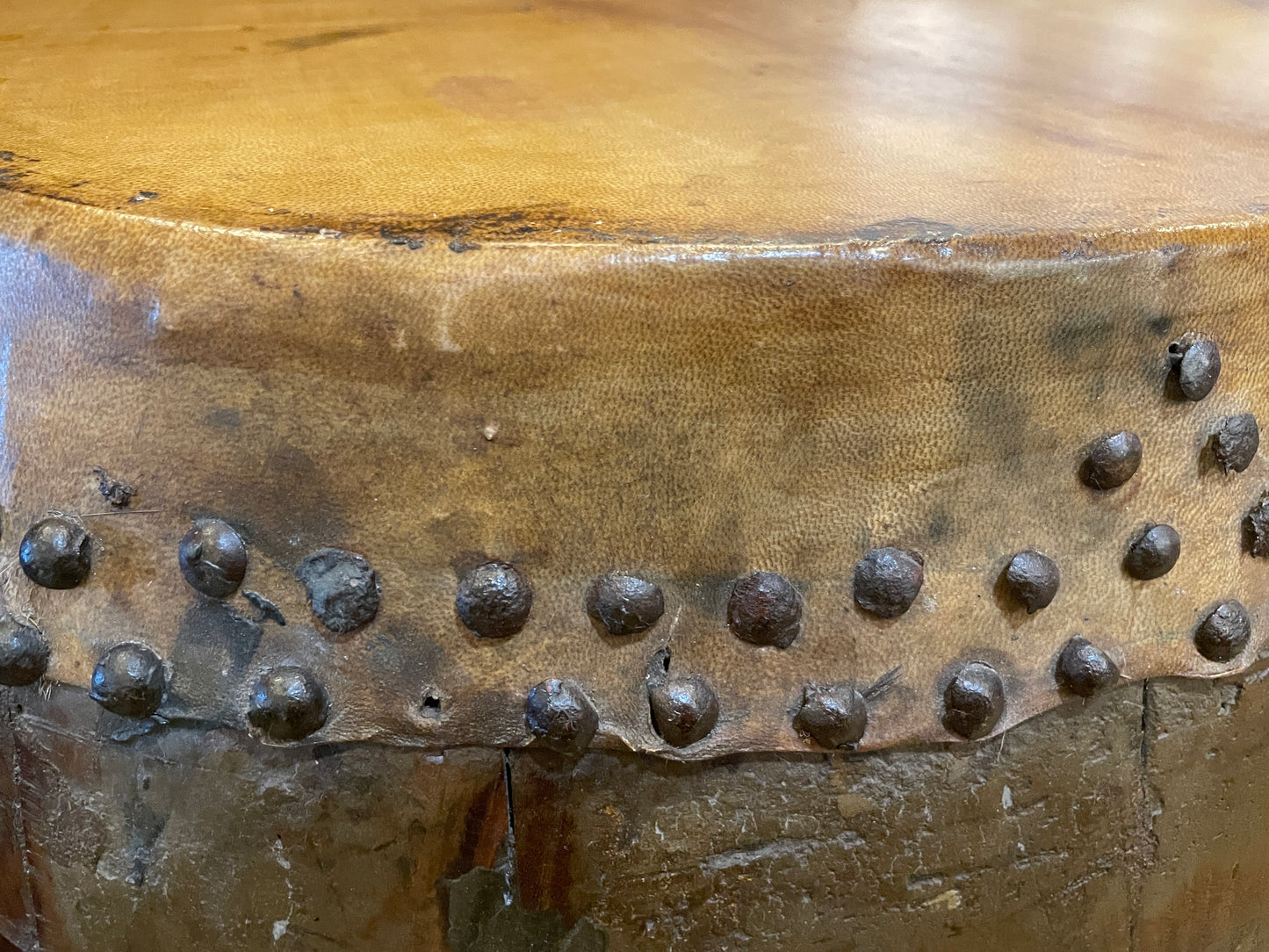 Antique Chinese Opera Drum (Tom) Table (0ED00A)