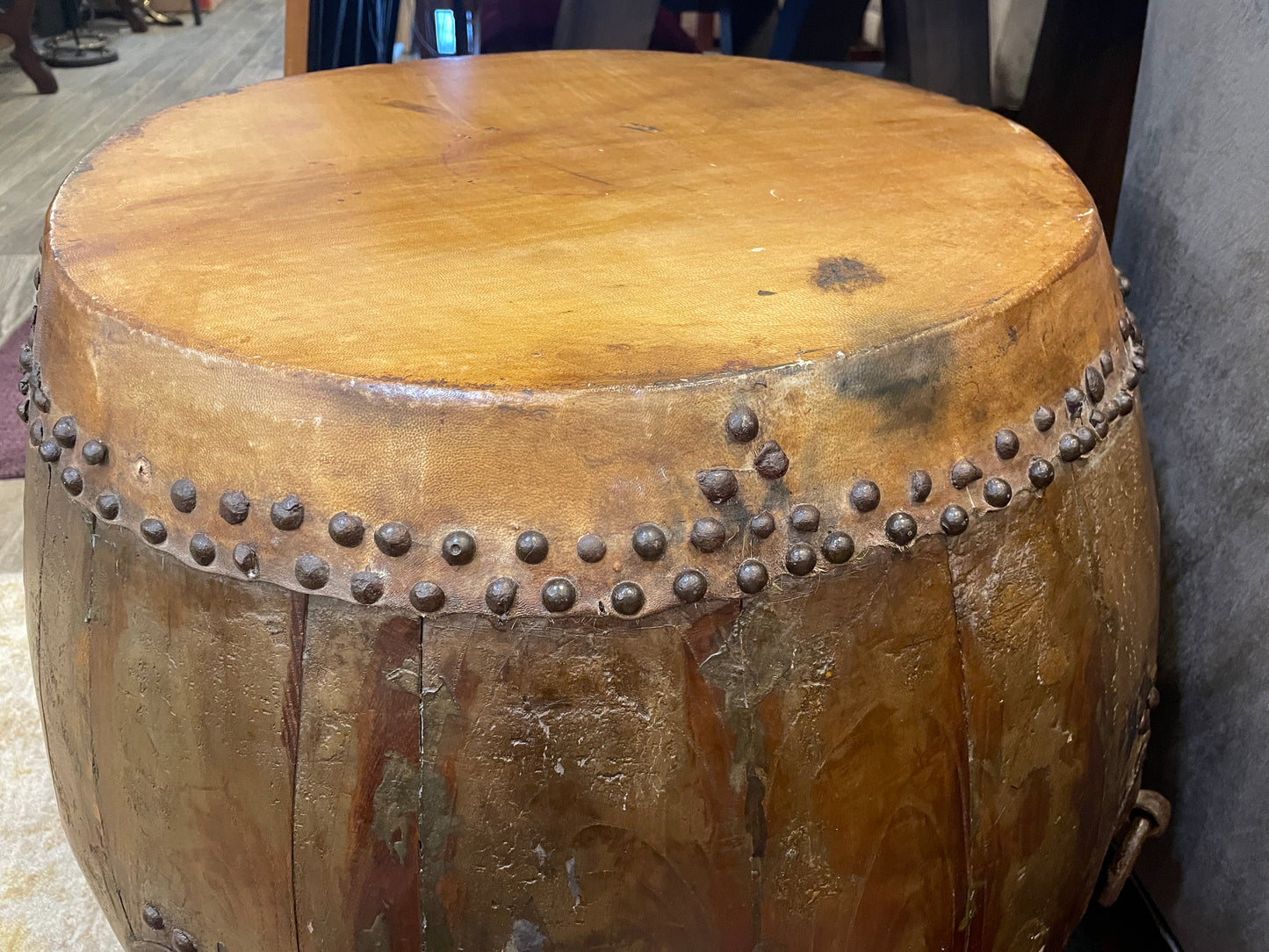 Antique Chinese Opera Drum (Tom) Table (0ED00A)