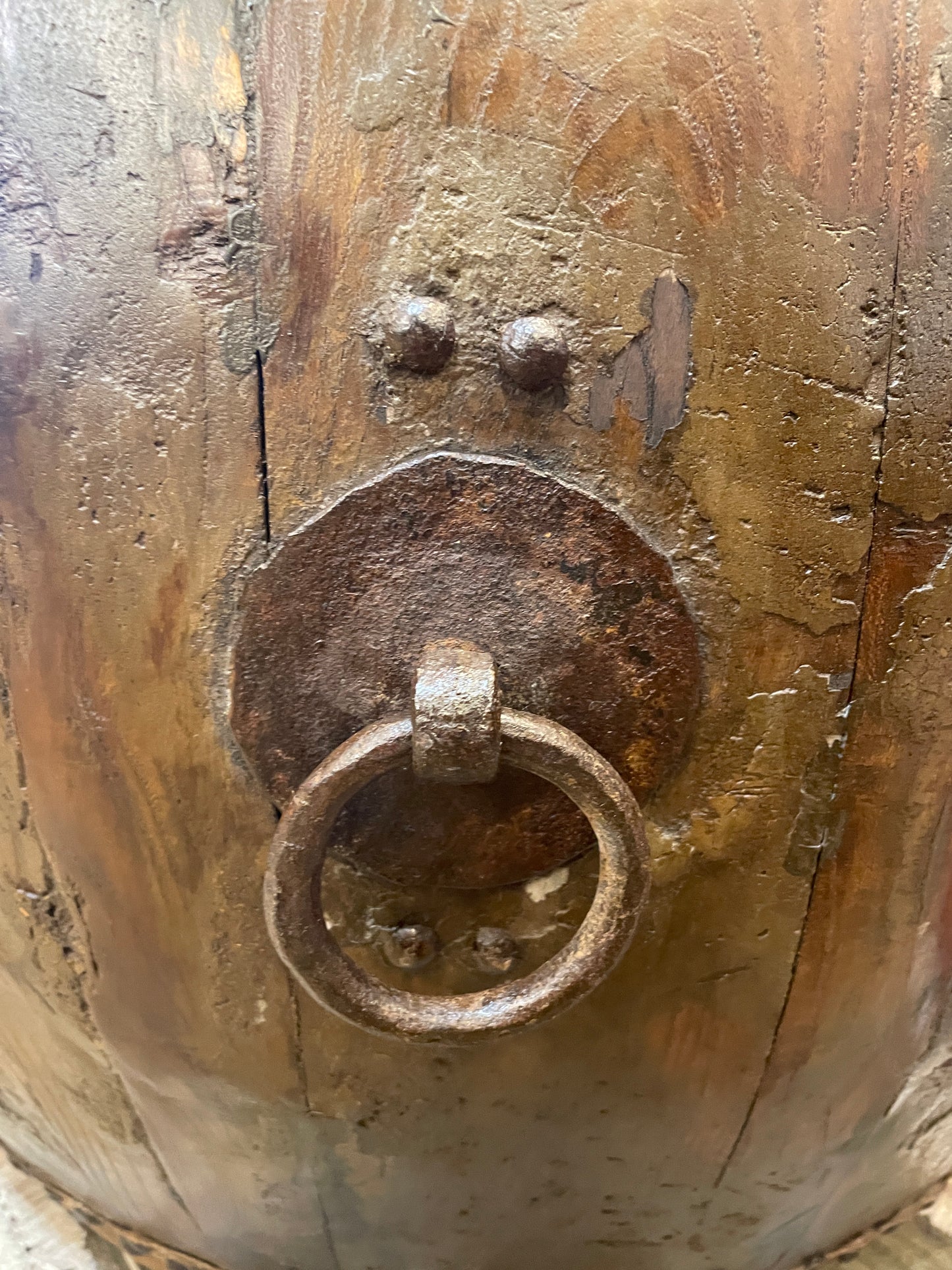 Antique Chinese Opera Drum (Tom) Table (0ED00A)