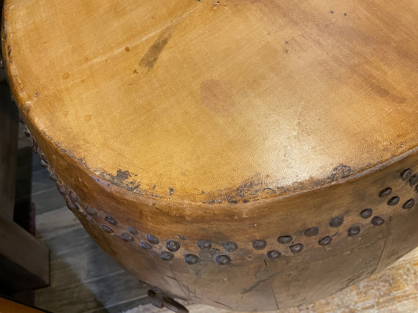 Antique Chinese Opera Drum (Tom) Table (0ED00A)