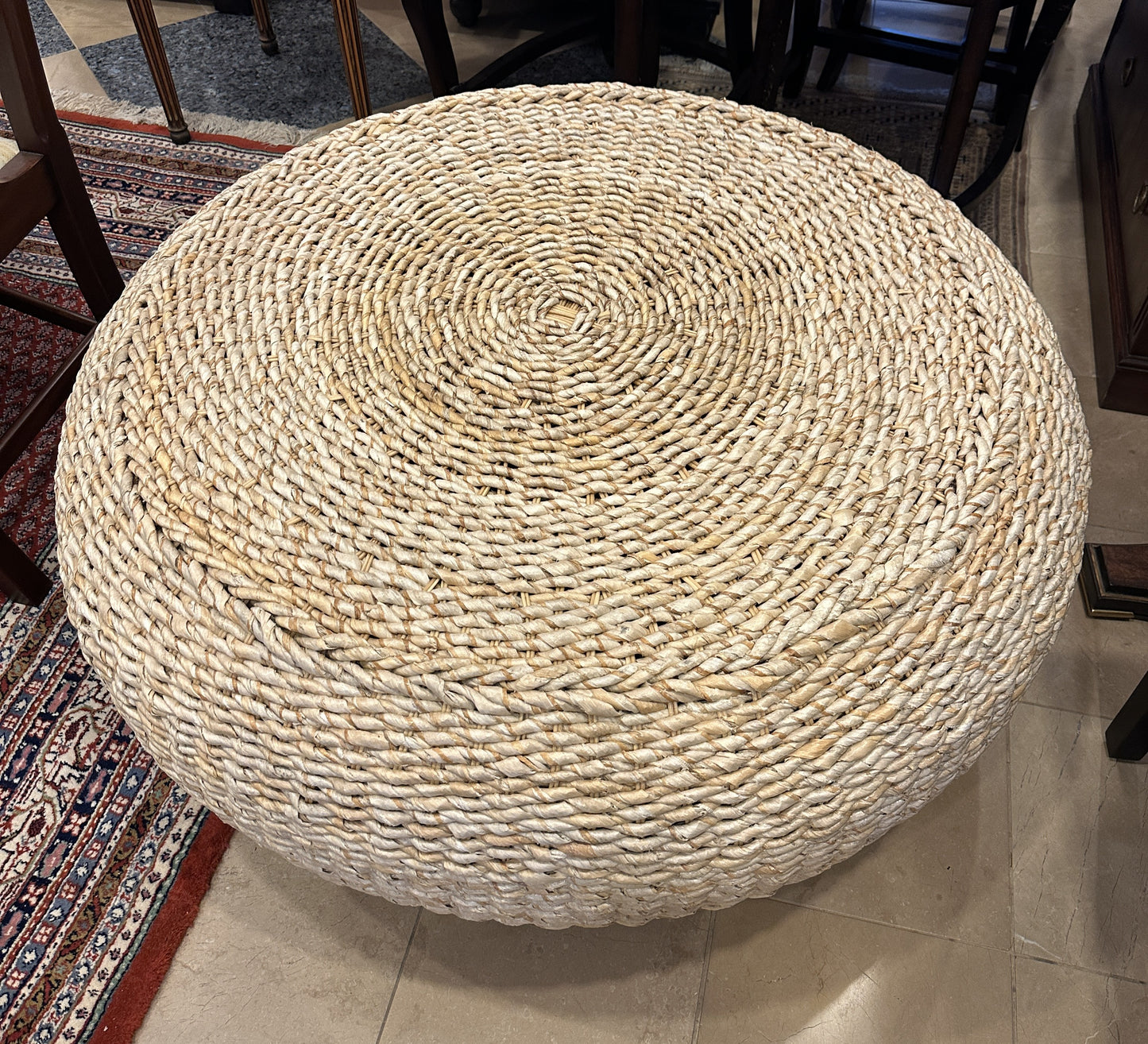 Wicker Coffee Table/Ottoman (0NT00D)