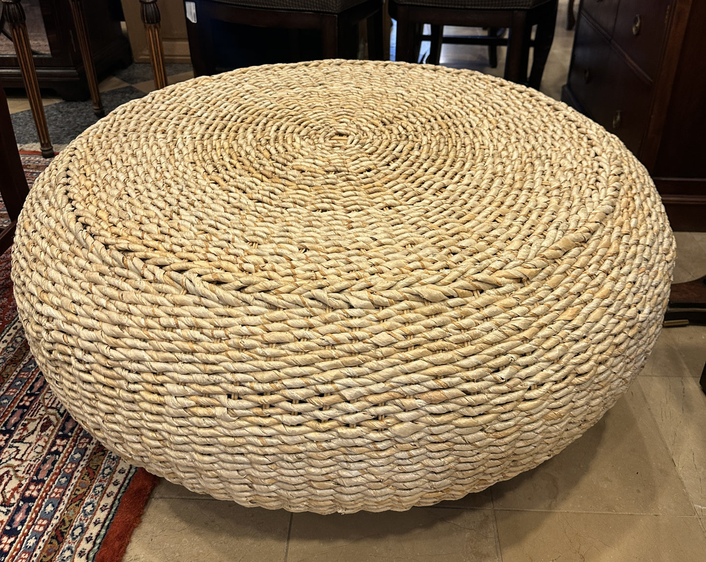 Wicker Coffee Table/Ottoman (0NT00D)