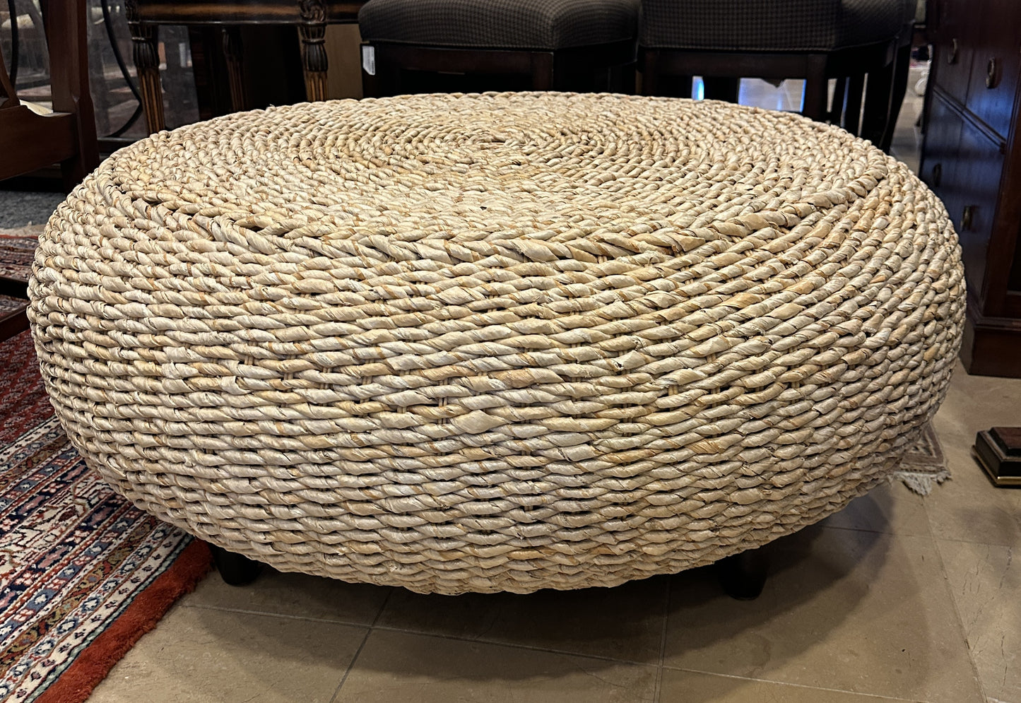 Wicker Coffee Table/Ottoman (0NT00D)