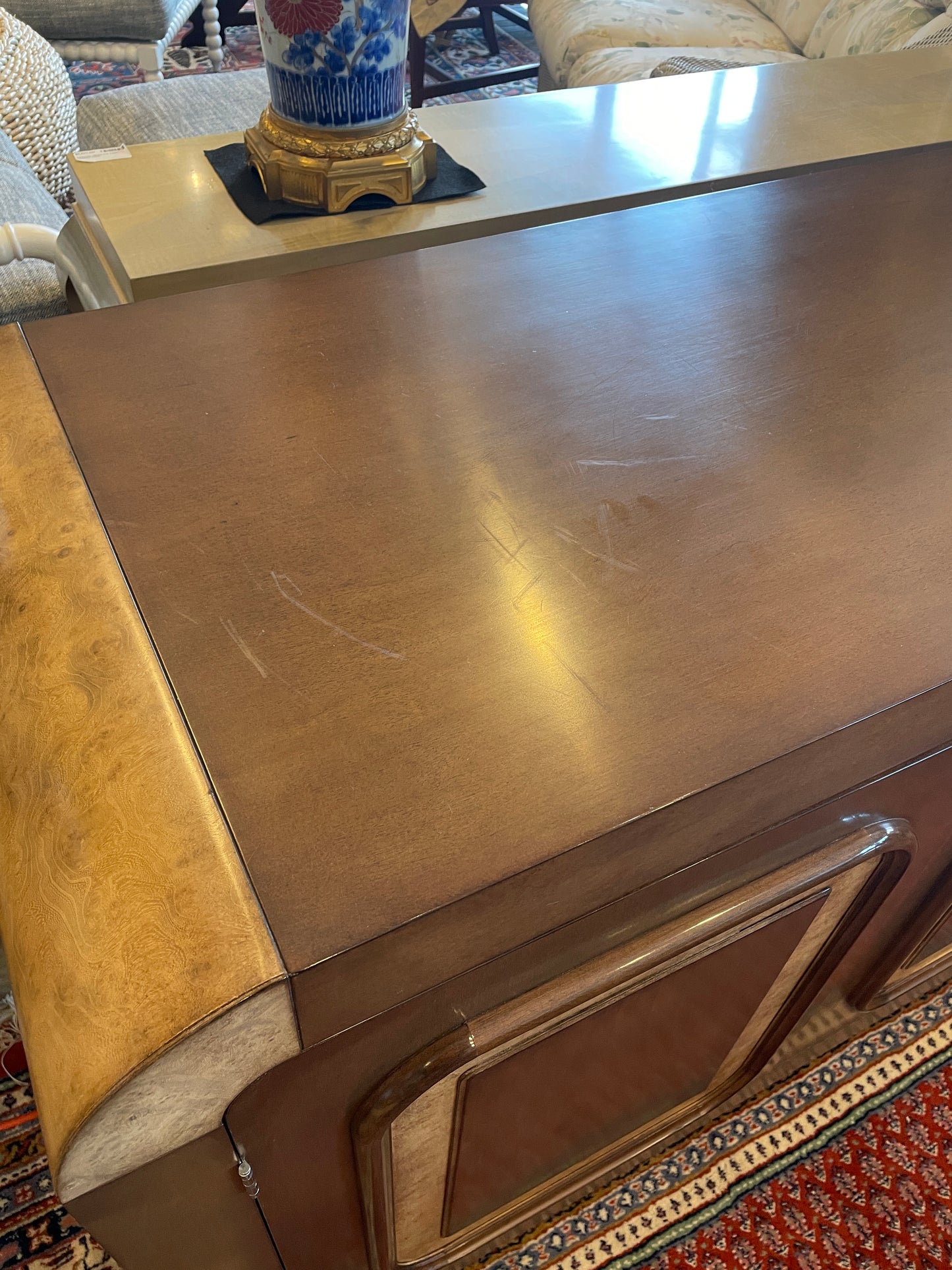 Curved Edge Vintage Sideboard (0OU00O)