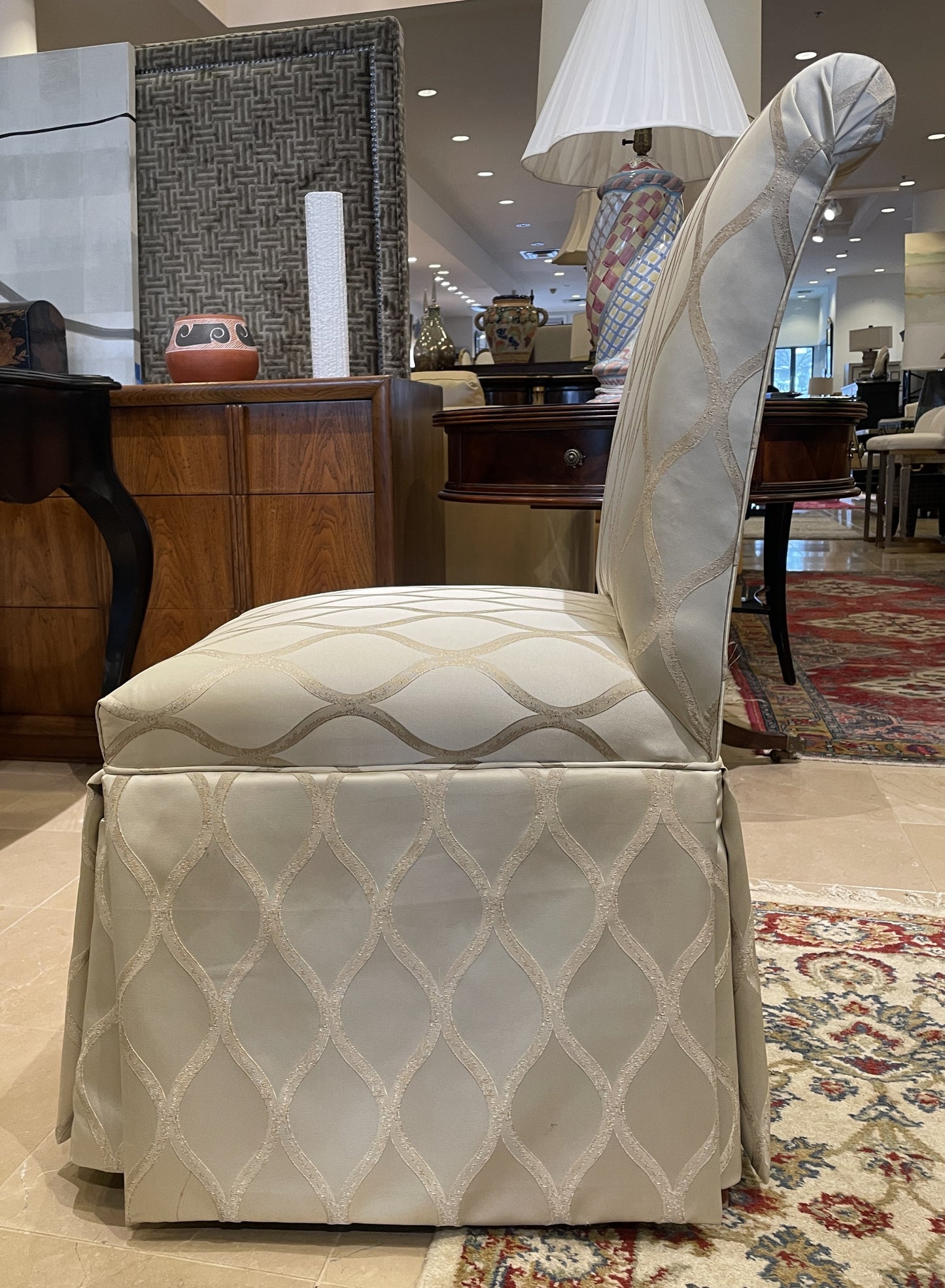 Slipcovered Parsons Chair (0L7006)