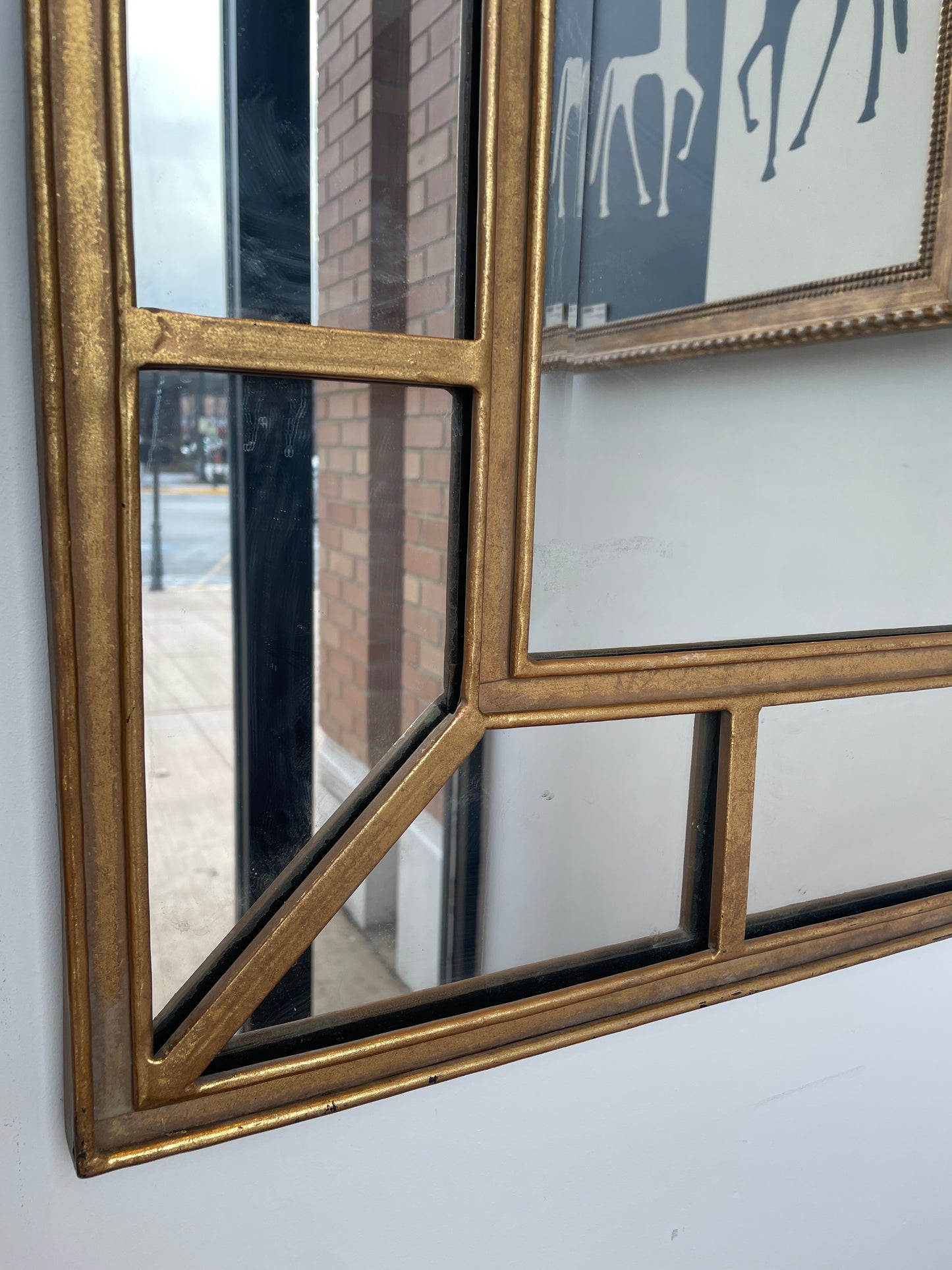 Three Hands Modern Regency Mirror (0L7018)