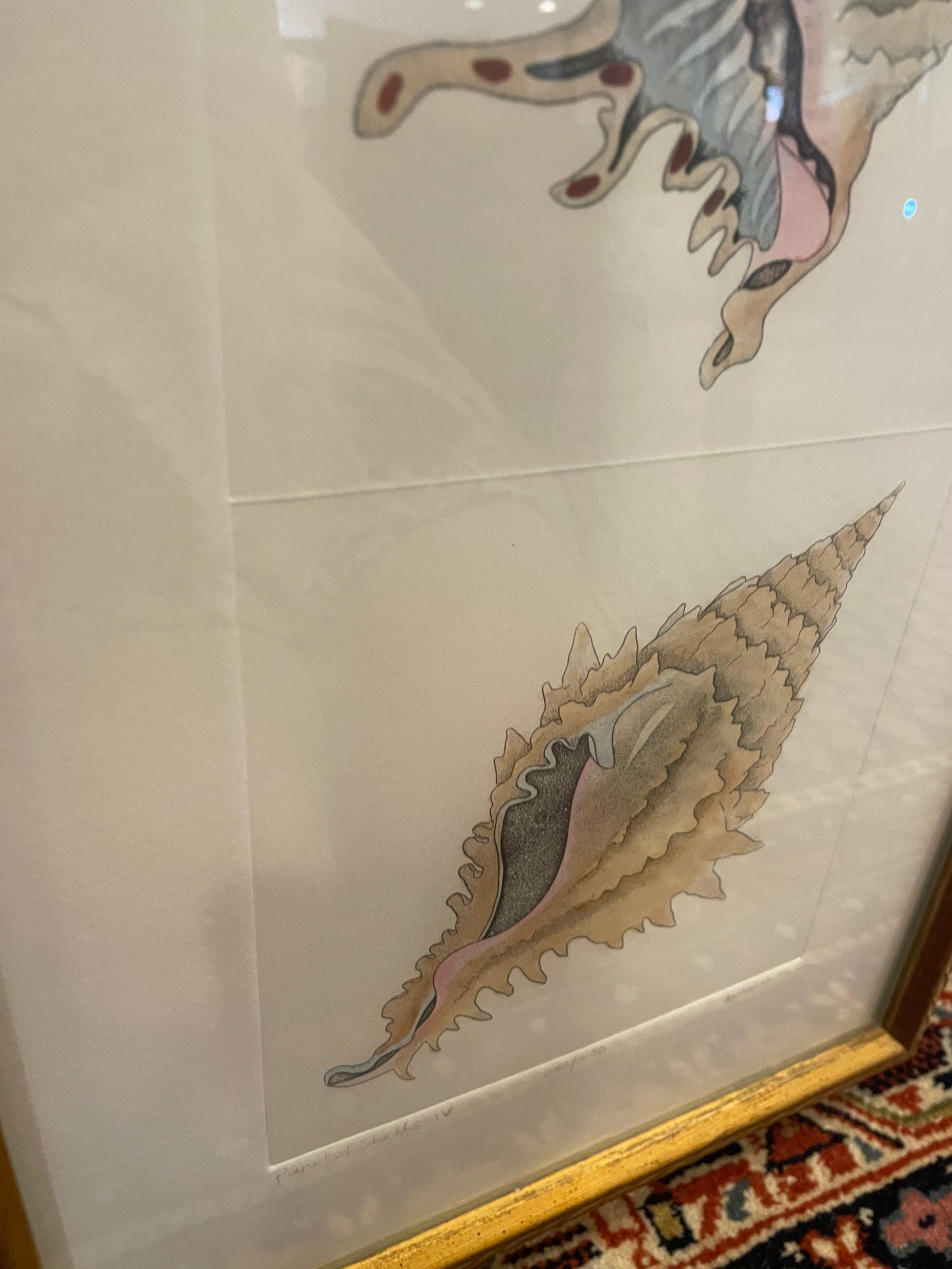 Dan Mitra Shell Lithograph