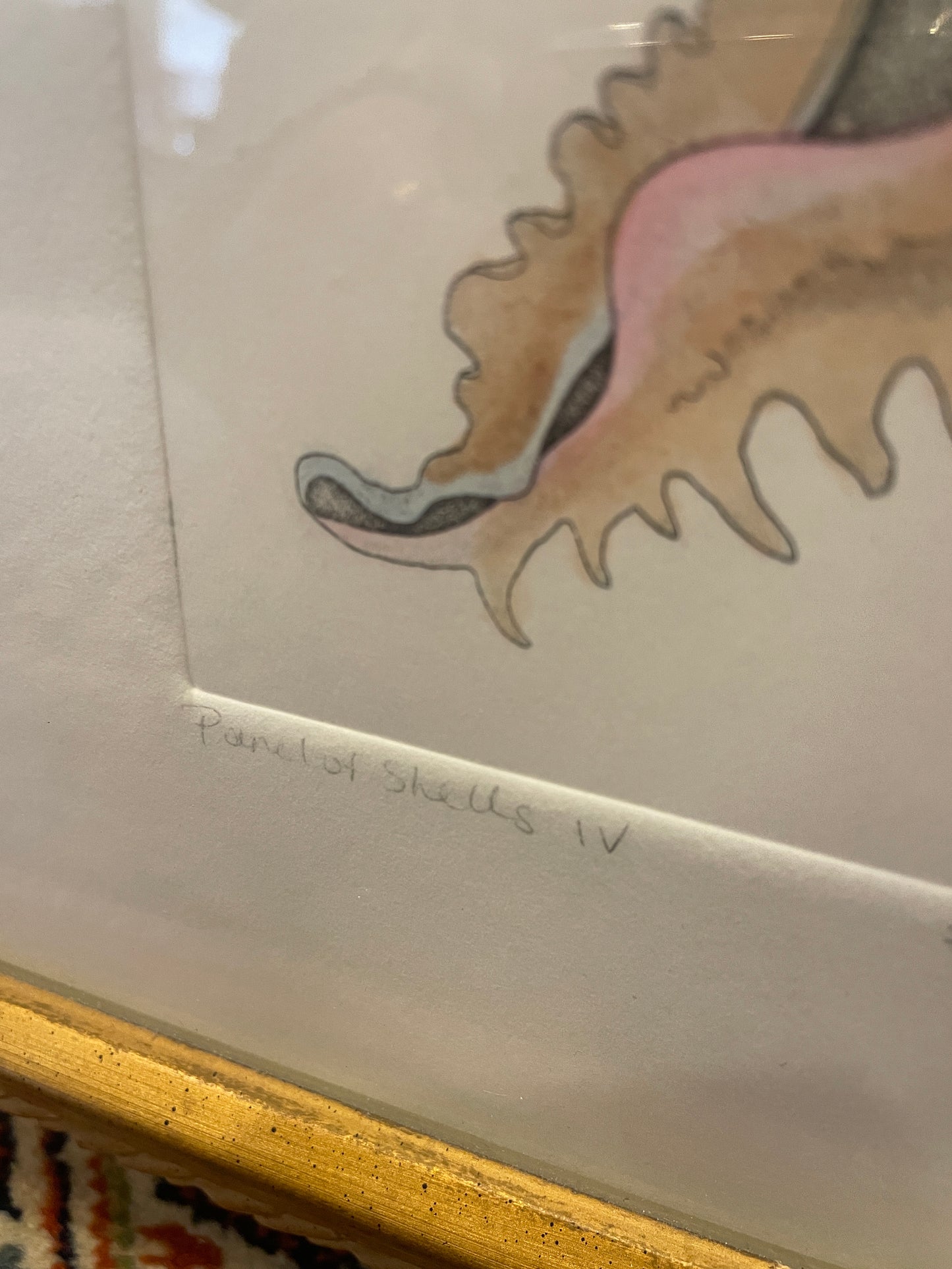 Dan Mitra Shell Lithograph