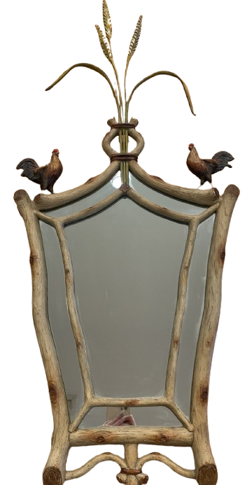 Carver's Guild Rooster Mirror by Carol Canner (0DB002)