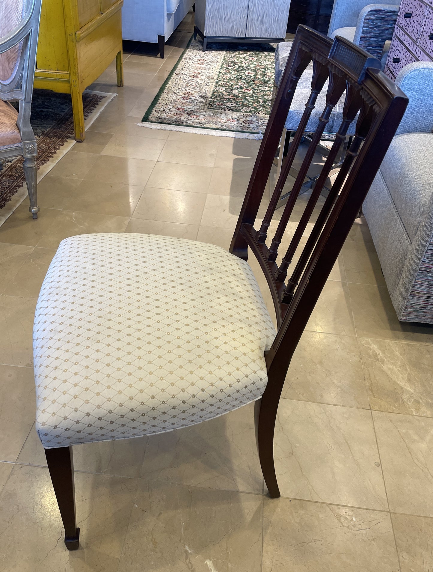 Baker Historic Charleston Marley Dining Chairs, Set of 8 AS IS (0OX002)