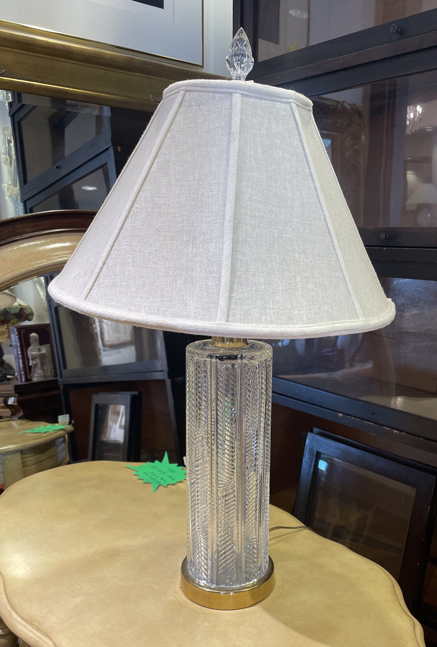 Waterford Crystal Lamp, AS IS (0HO00F)