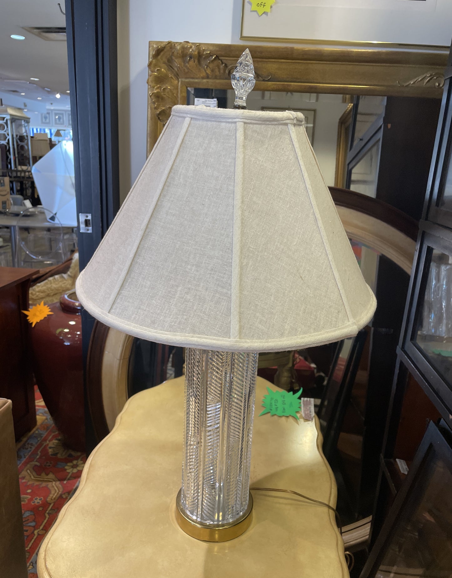 Waterford Crystal Lamp, AS IS (0HO00F)