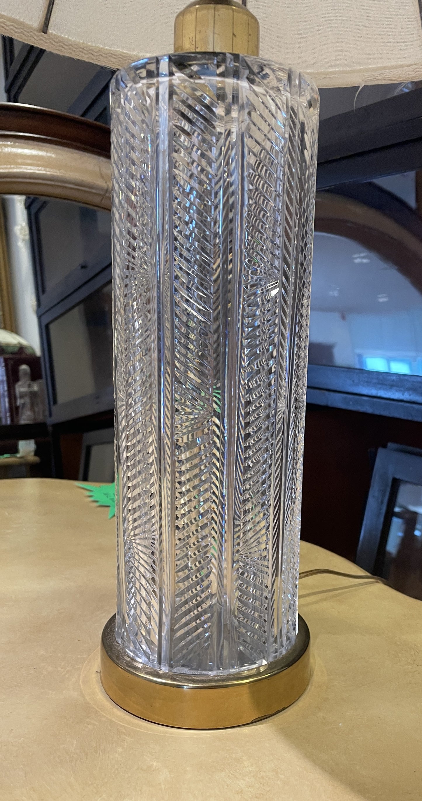Waterford Crystal Lamp, AS IS (0HO00F)