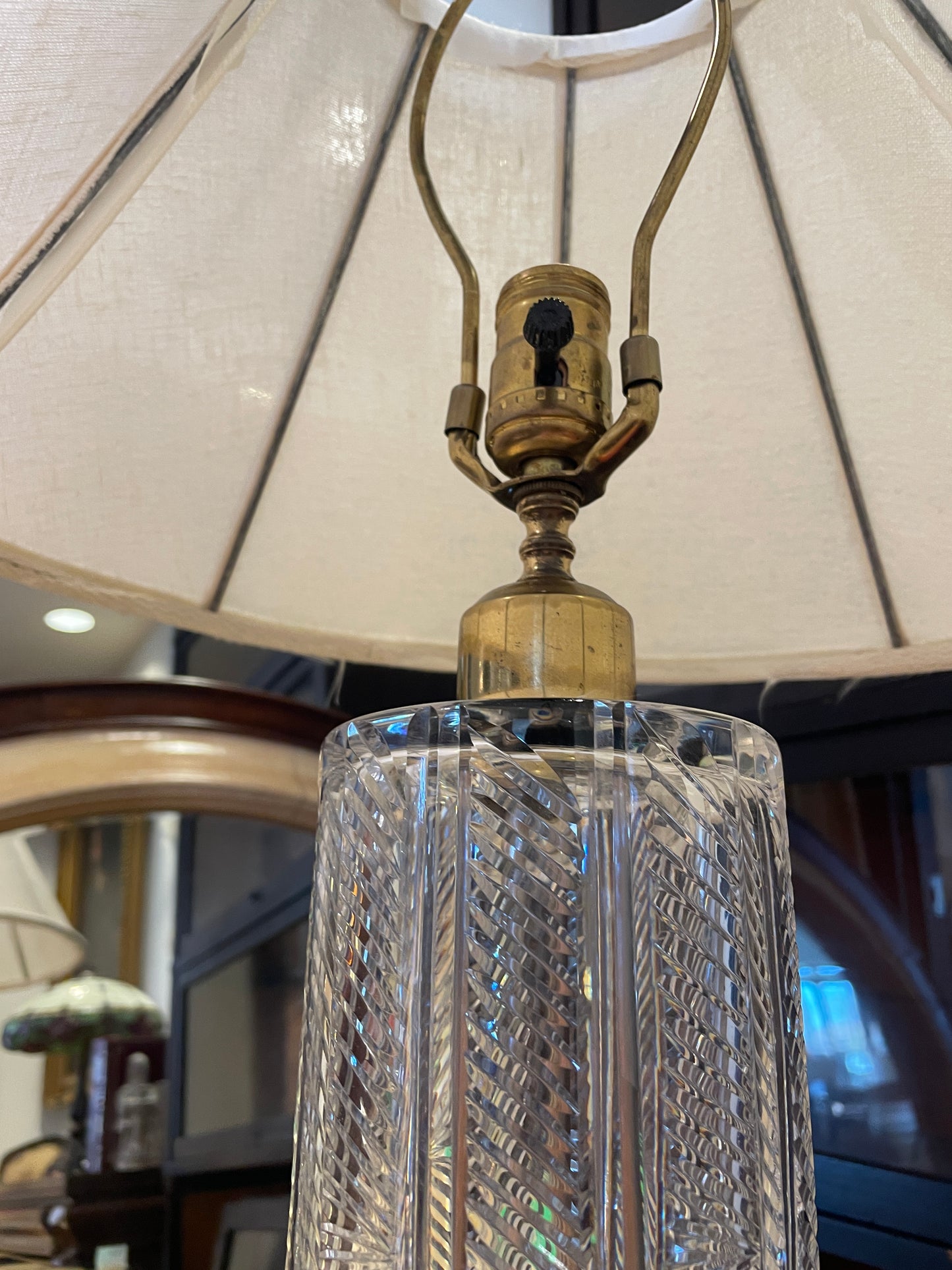 Waterford Crystal Lamp, AS IS (0HO00F)