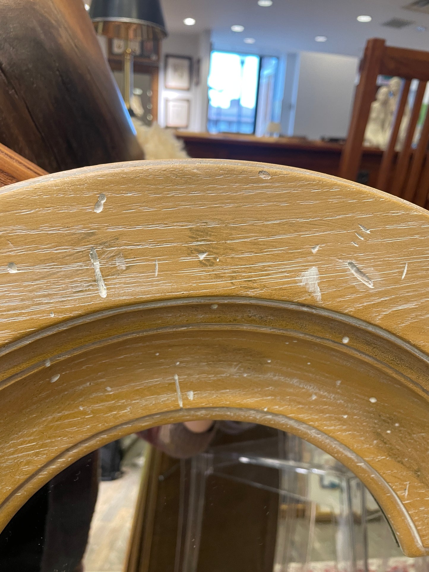 Quatrefoil Mirror in Pine (0HO00P)