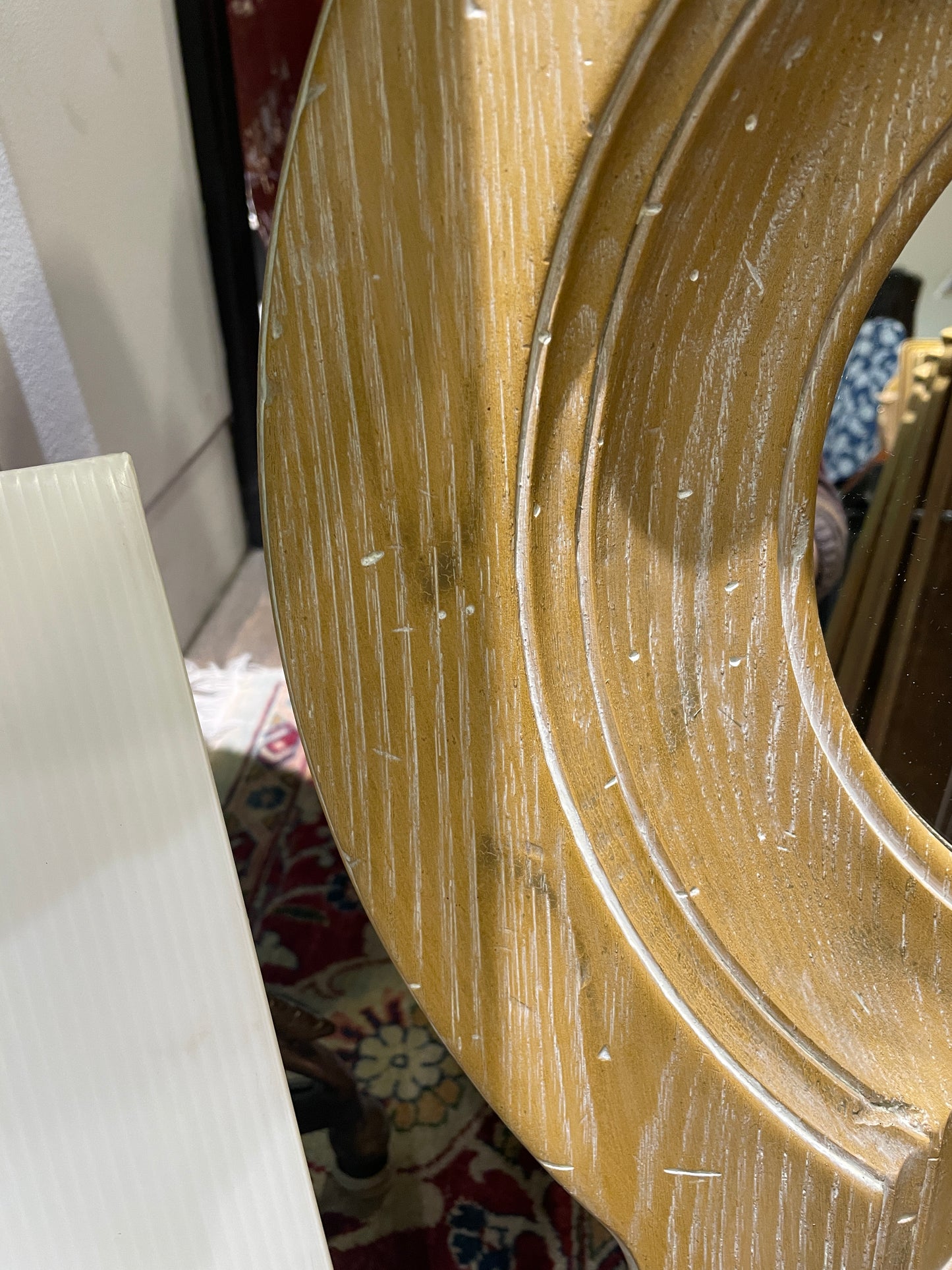 Quatrefoil Mirror in Pine (0HO00P)