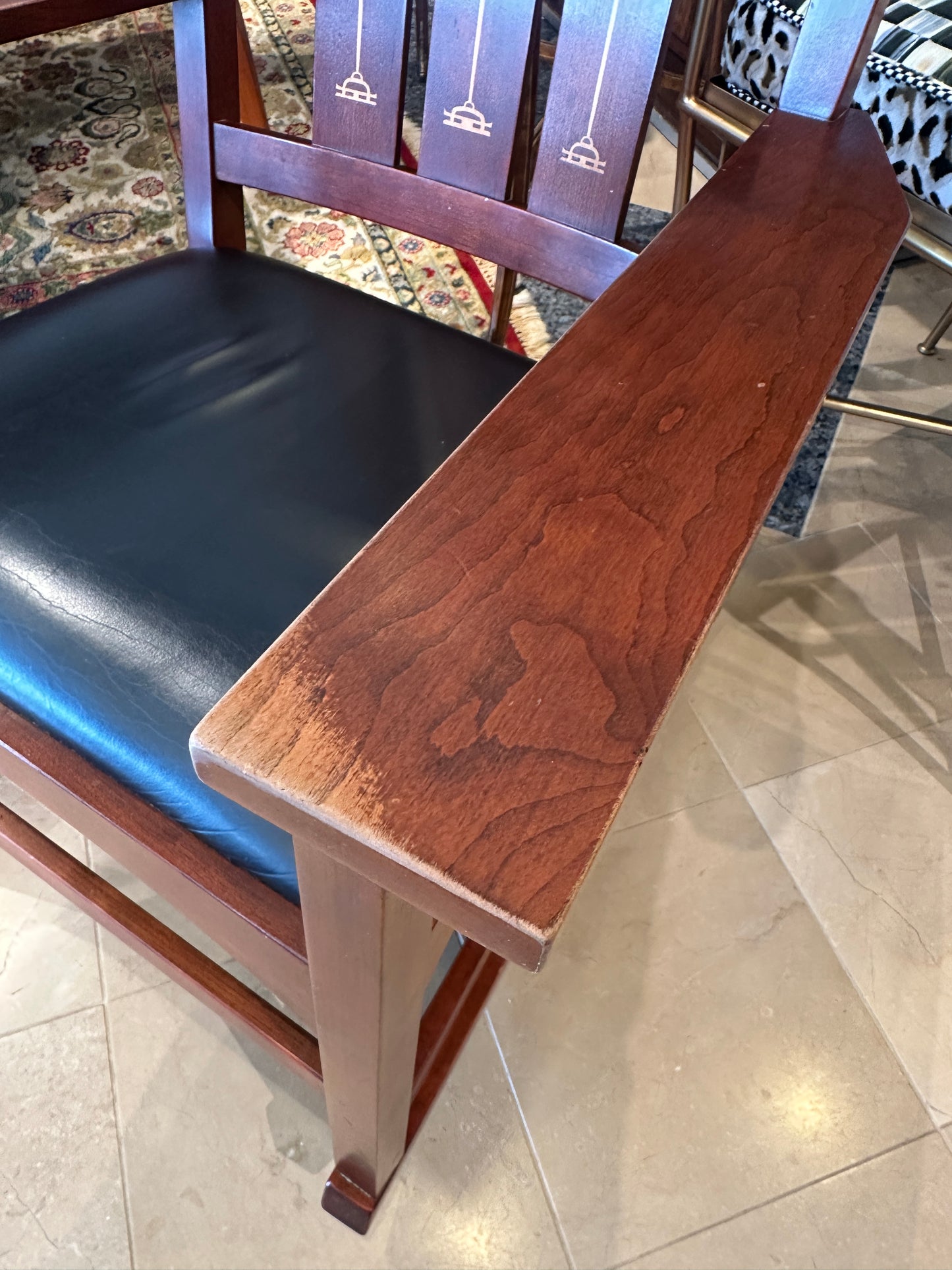 Harvey Ellis for Stickley Rocking Chair, AS IS (0NZ001)