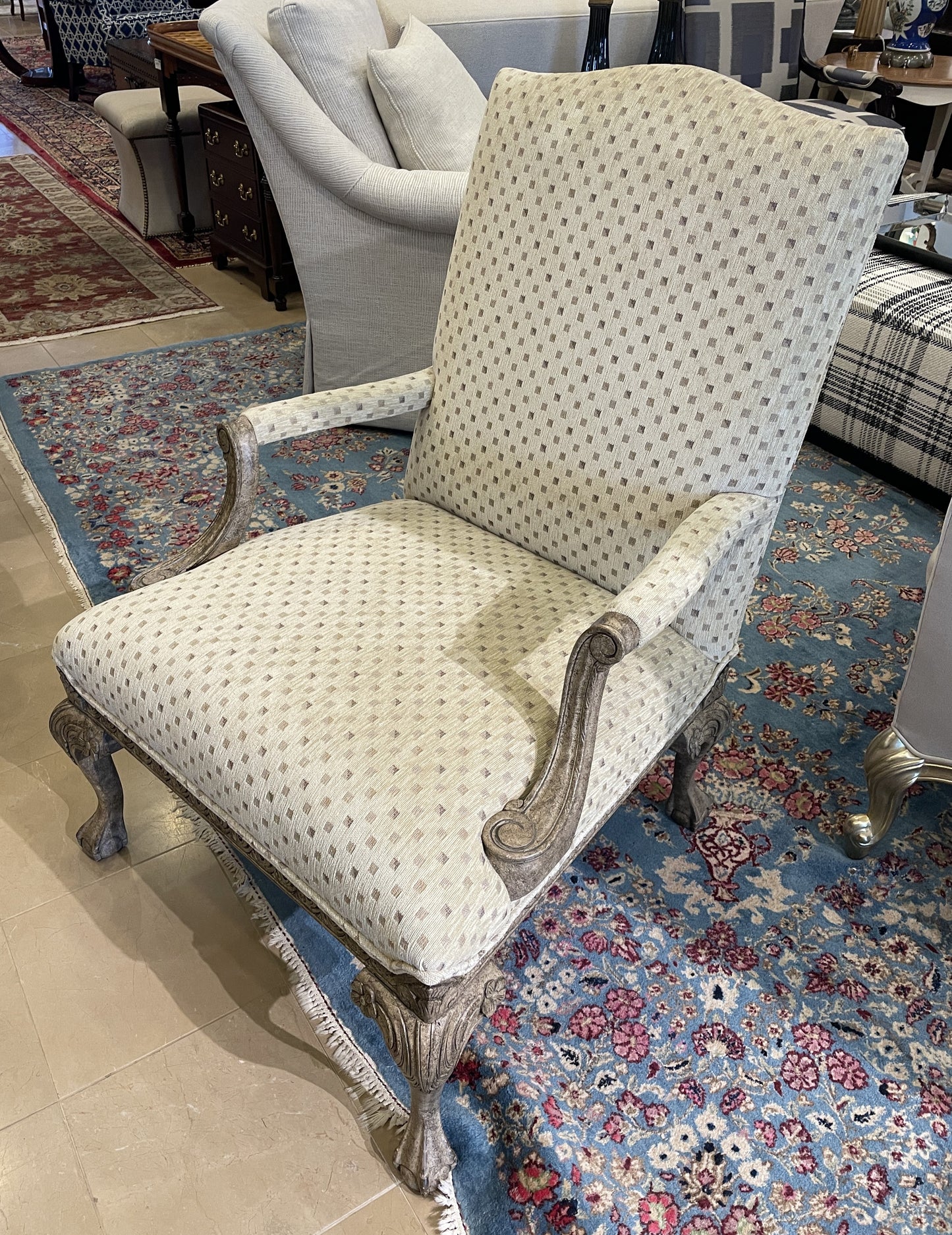 Erwin Lambeth Arm Chair, AS IS (0P2002)