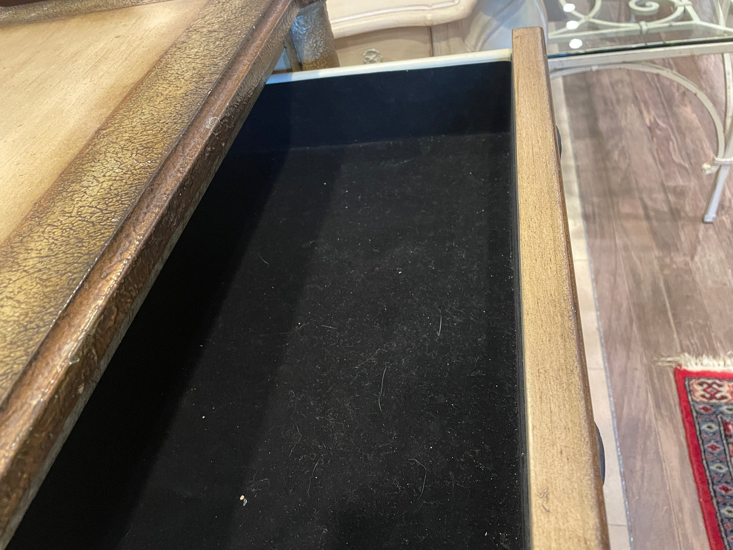 Faux Finished Chest of Drawers/Console Cabinet, AS IS (0HO00W)