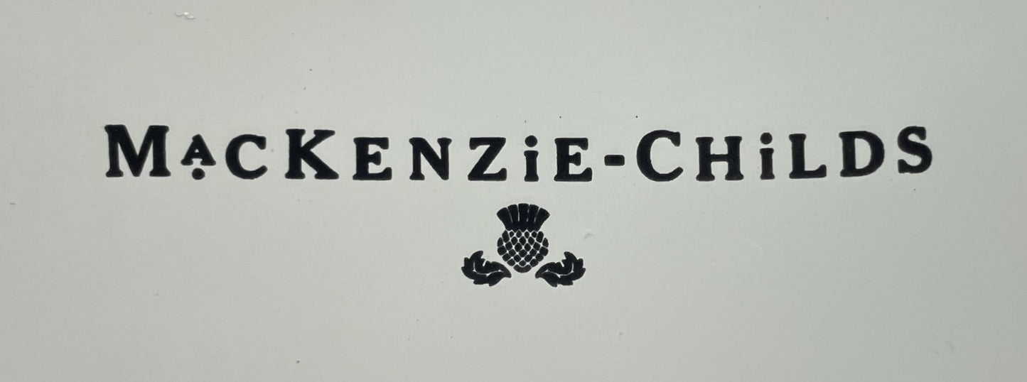 Mackenzie-Childs Courtly Check Cookie Jar (0OO001)