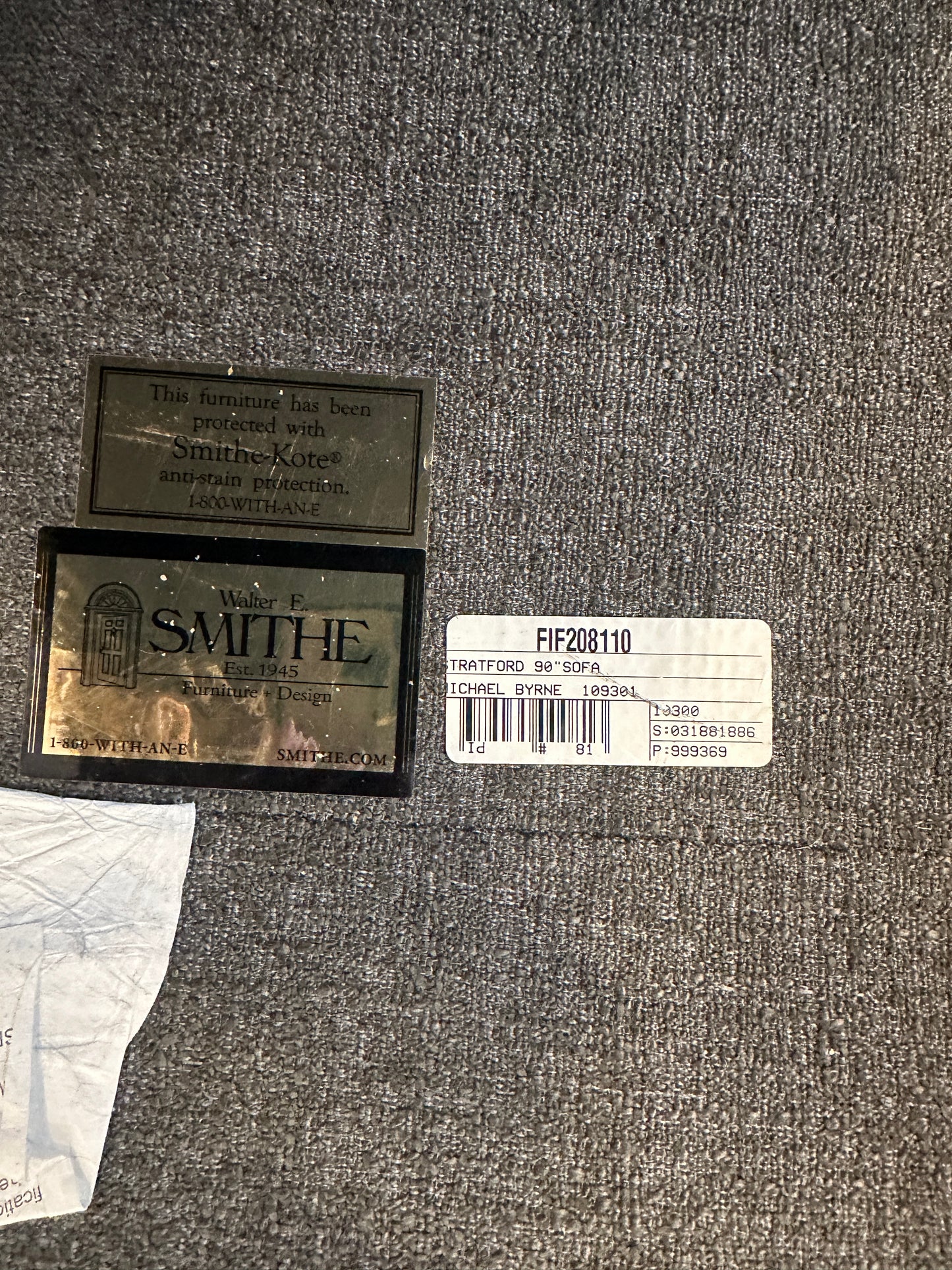 Walter E Smith Sofa, AS IS (0NT00P)