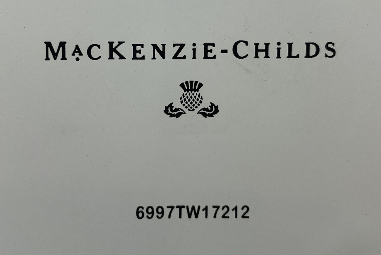 Mackenzie-Childs Courtly Check 2qt Teapot (0OO003)