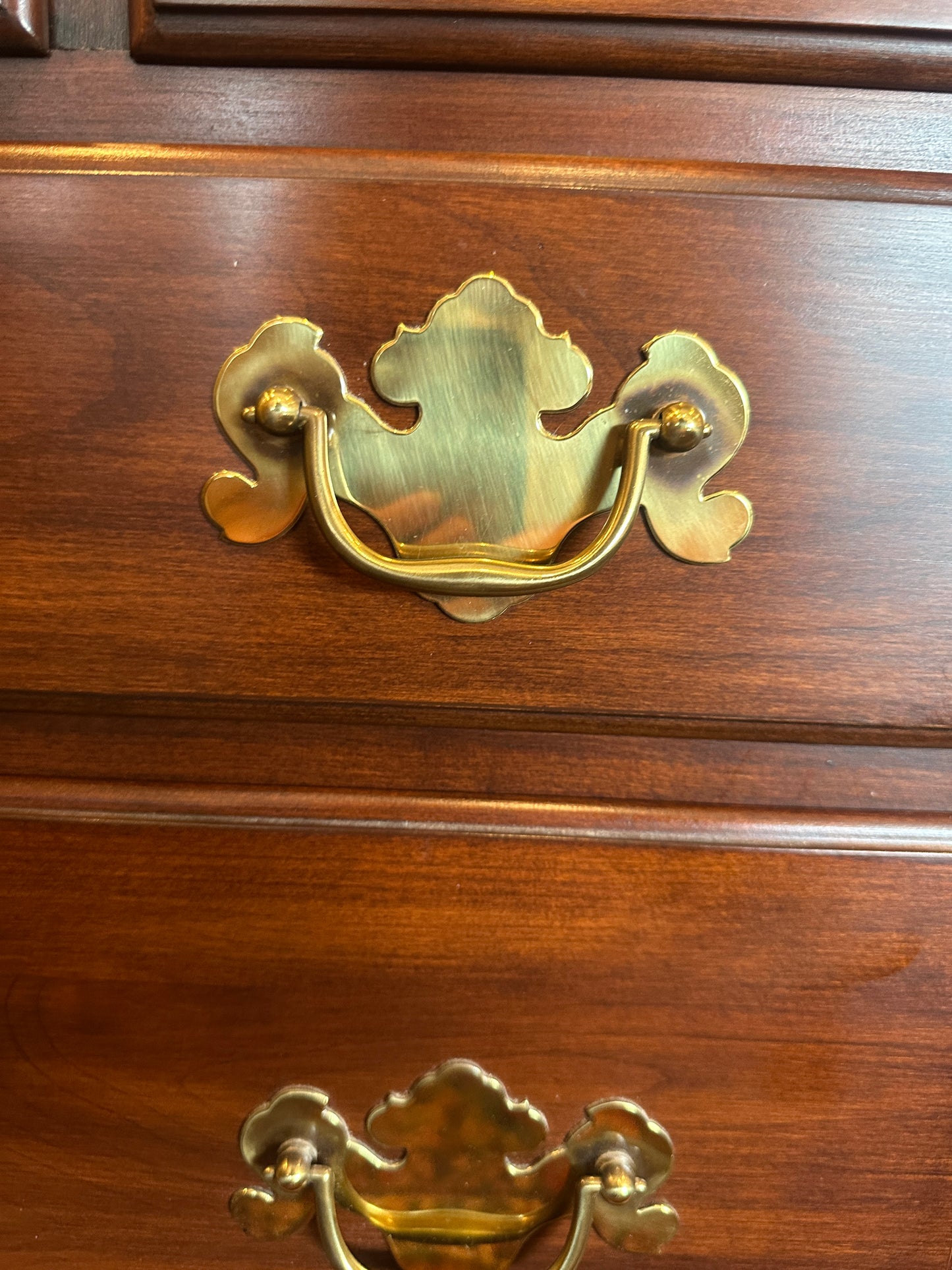 Henkel Harris Black Cherry Chest of Drawers, 9 Drawer (0C400D)