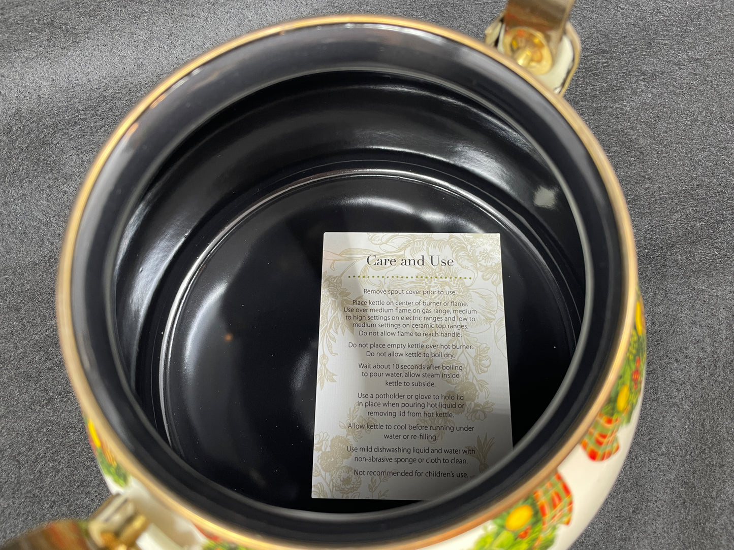 Mackenzie-Childs Evergreen 2qt Teapot (0OO00B)