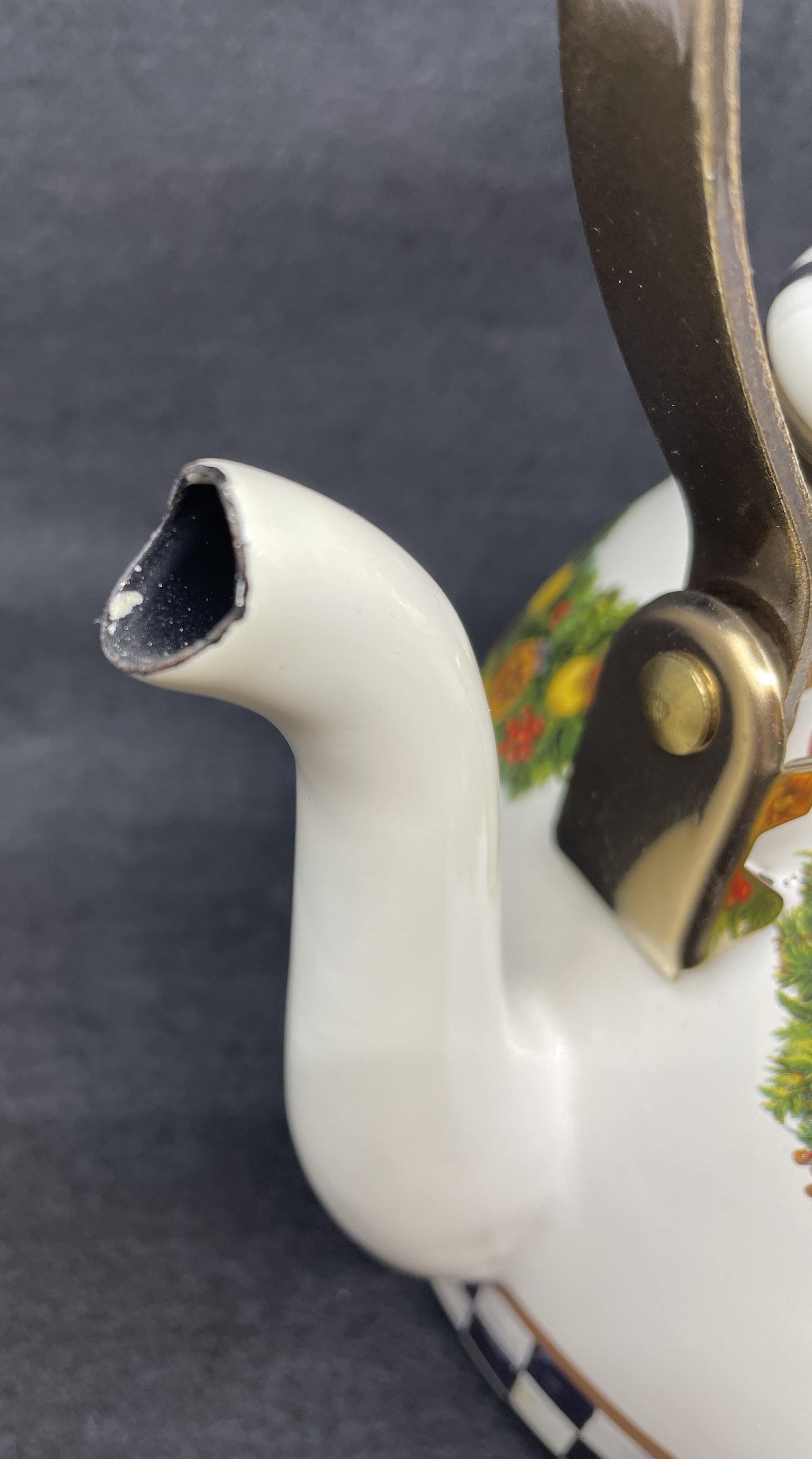 Mackenzie-Childs Evergreen 2qt Teapot (0OO00B)