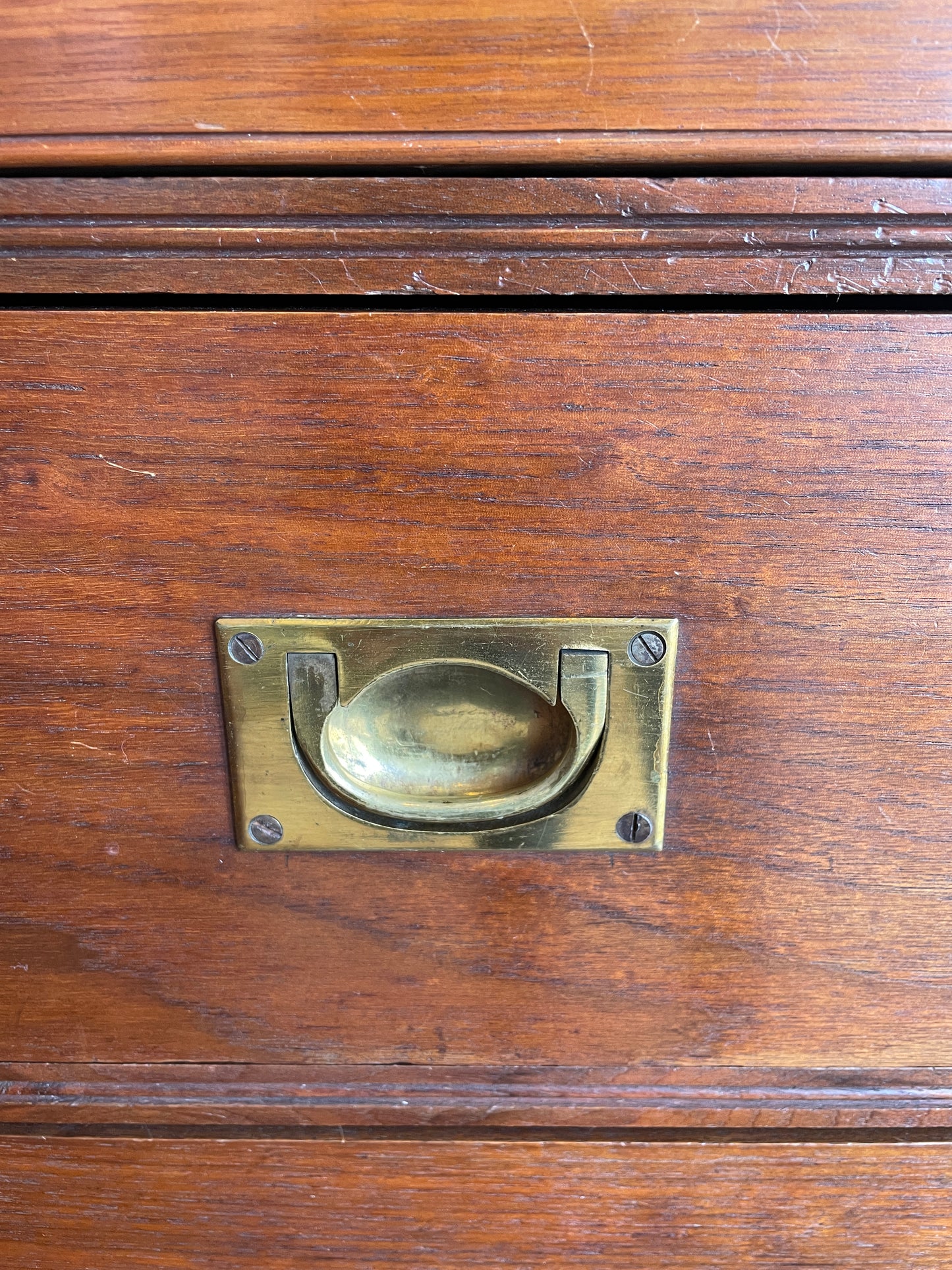 Antique Compactum Wardrobe with Center Mirror, AS IS (0LC003)