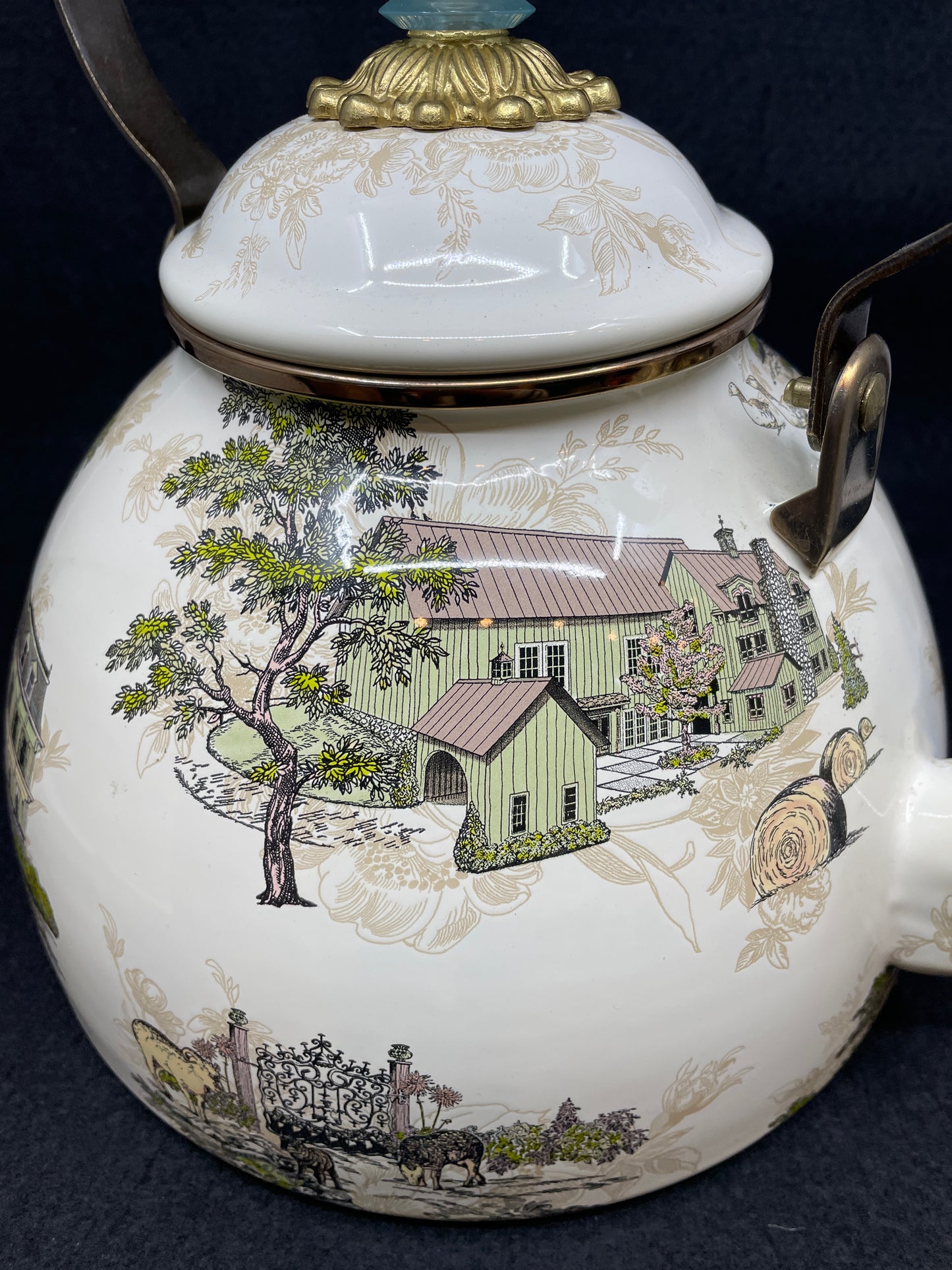 Mackenzie-Childs Aurora 3qt Teapot (0OO00E)